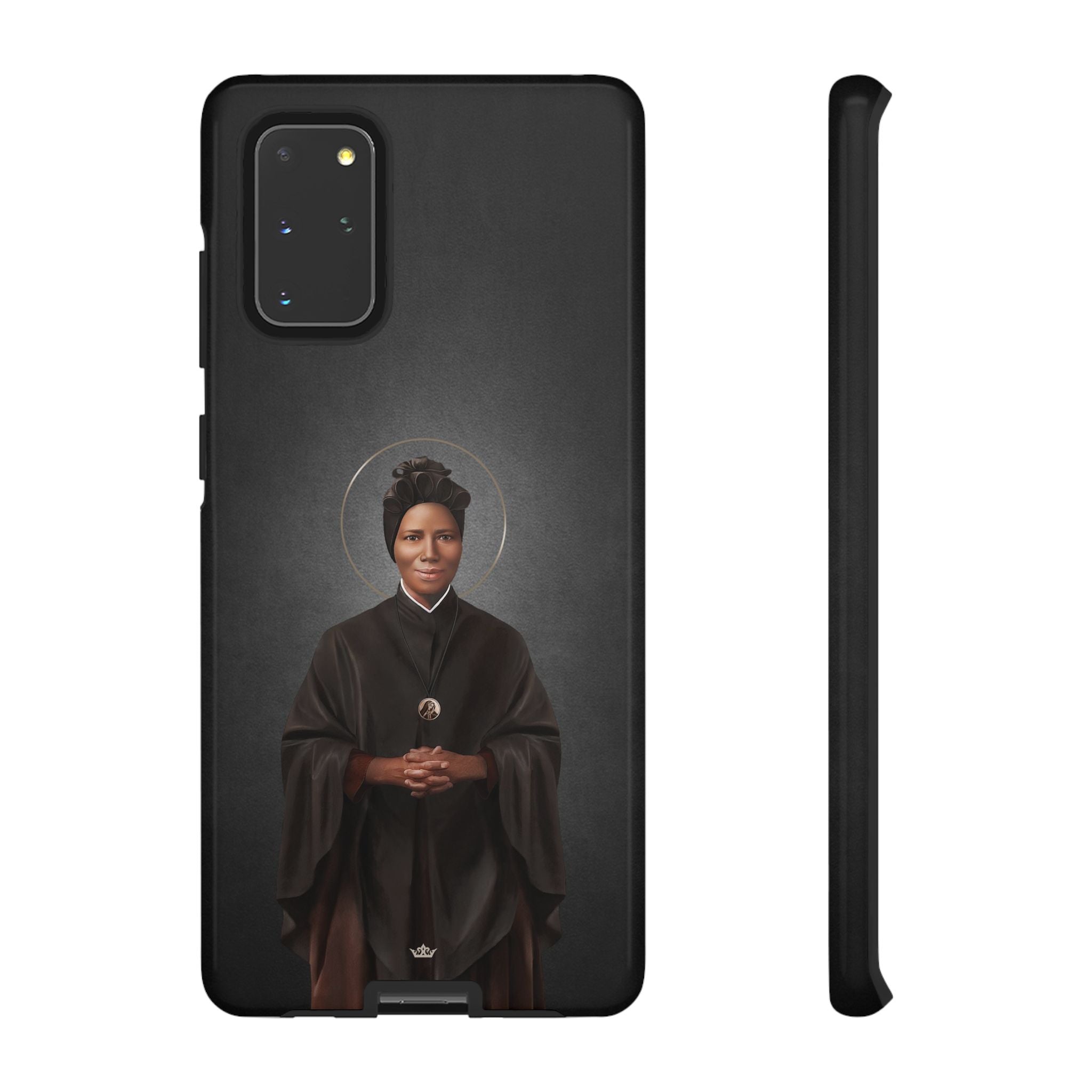 St. Josephine Bakhita Hard Phone Case (Dark) - VENXARA®