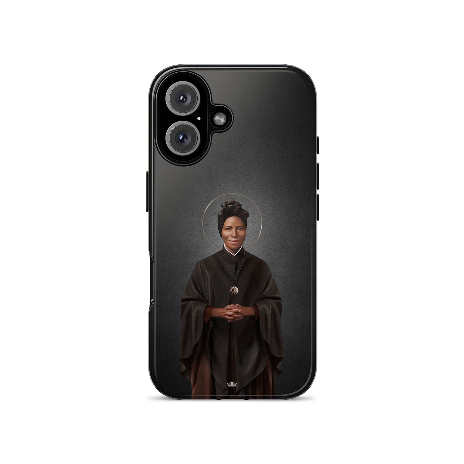 St. Josephine Bakhita Hard Phone Case (Dark) - VENXARA®