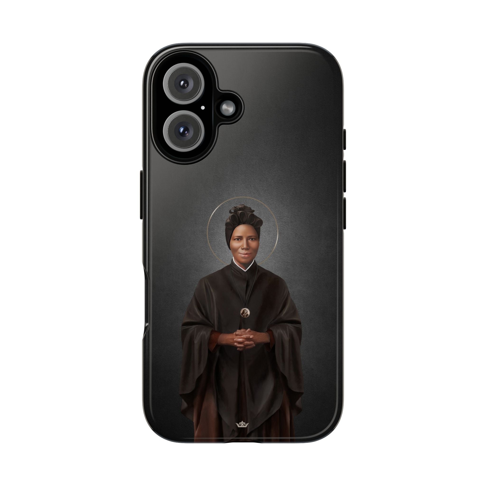 St. Josephine Bakhita Hard Phone Case (Dark) - VENXARA®