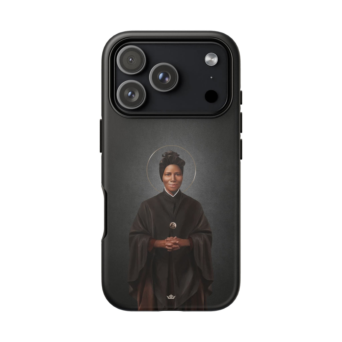 St. Josephine Bakhita Hard Phone Case (Dark) Copyright VENXARA