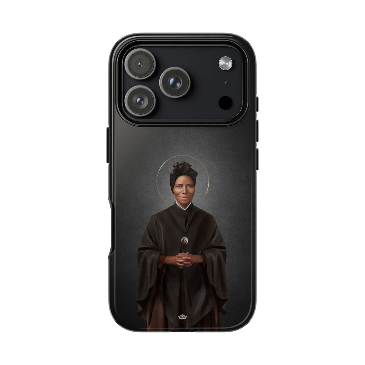 St. Josephine Bakhita Hard Phone Case (Dark) Copyright VENXARA