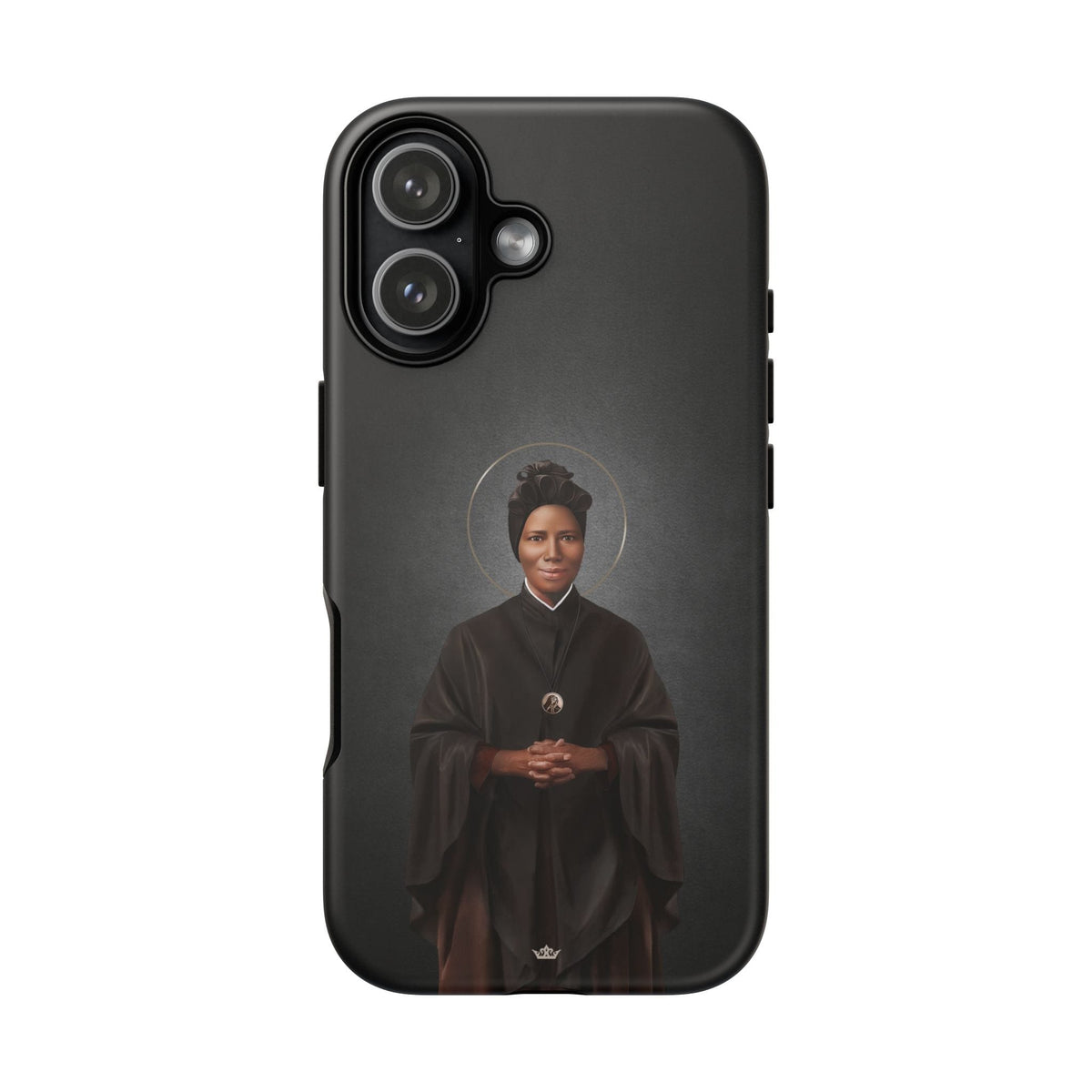 St. Josephine Bakhita Hard Phone Case (Dark) Copyright VENXARA