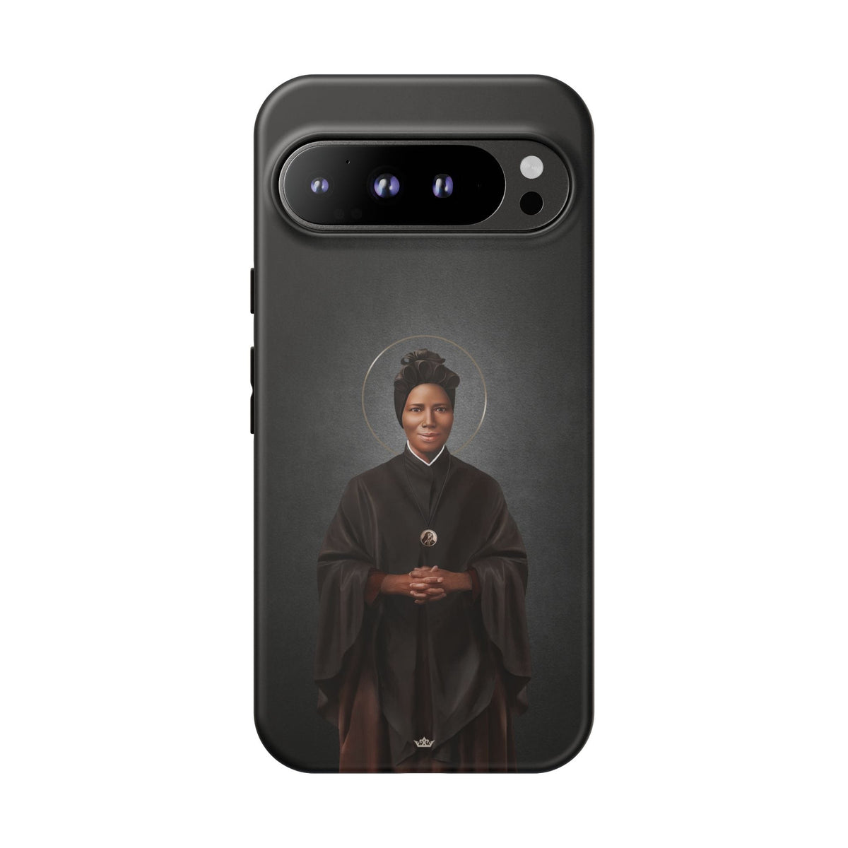 St. Josephine Bakhita Hard Phone Case (Dark) Copyright VENXARA