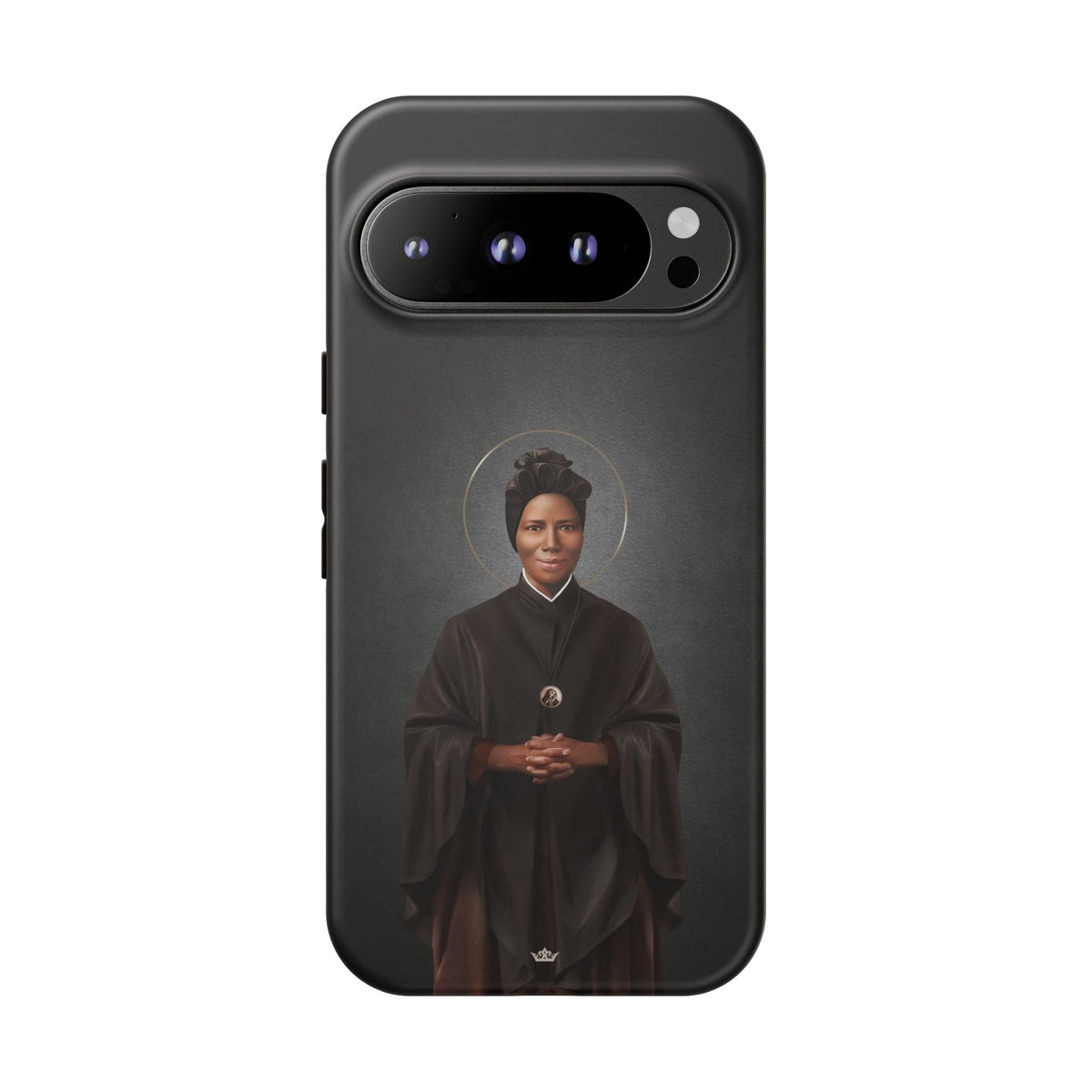 St. Josephine Bakhita Hard Phone Case (Dark) Copyright VENXARA