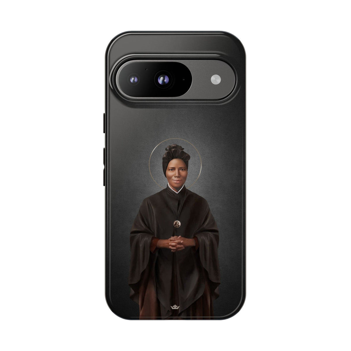 St. Josephine Bakhita Hard Phone Case (Dark) Copyright VENXARA