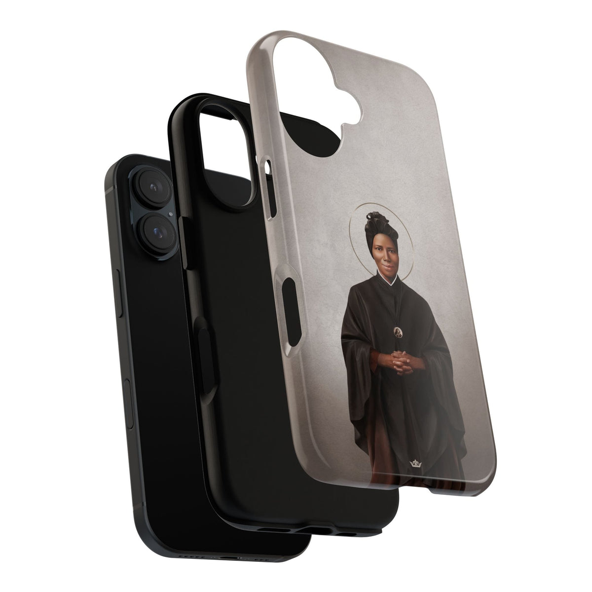 St. Josephine Bakhita Hard Phone Case (Light) Copyright VENXARA