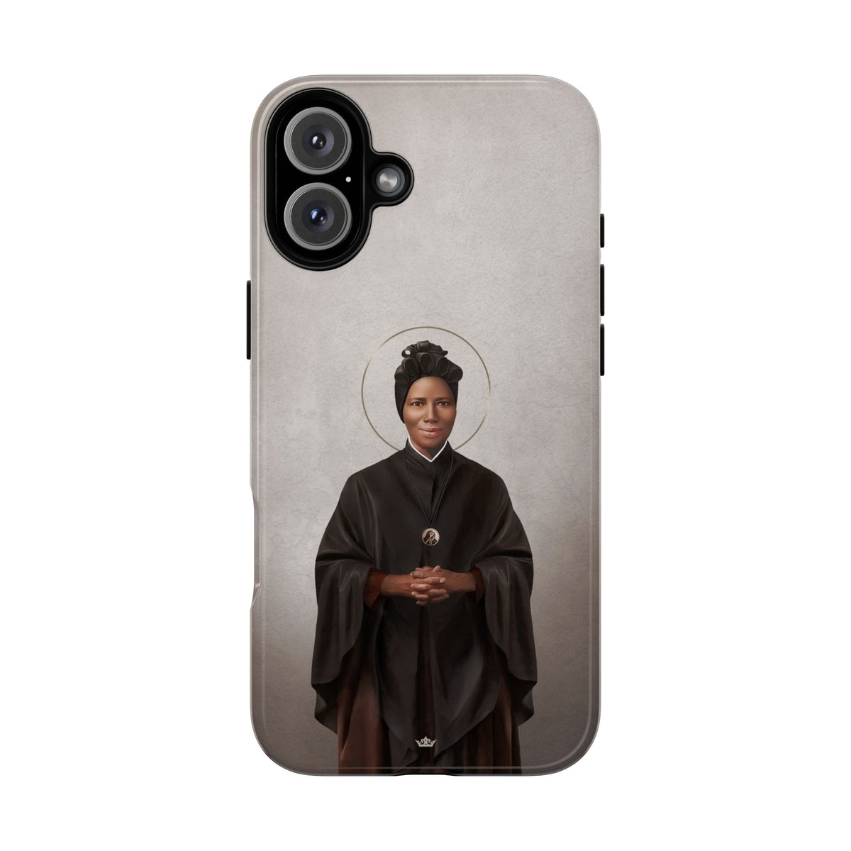 St. Josephine Bakhita Hard Phone Case (Light) Copyright VENXARA