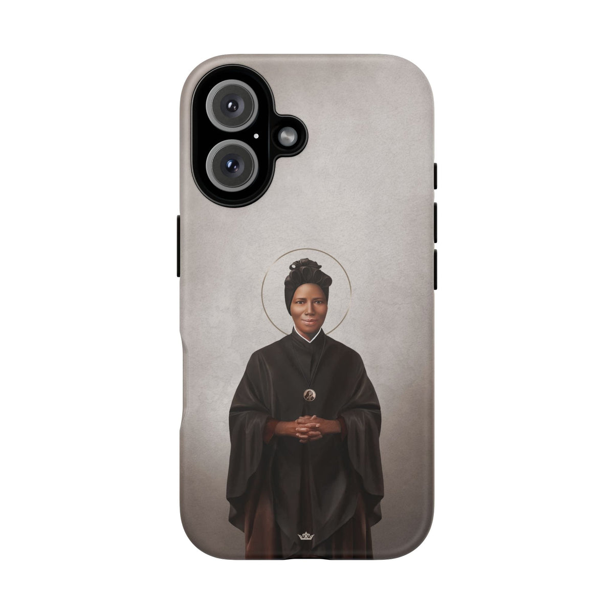 St. Josephine Bakhita Hard Phone Case (Light) Copyright VENXARA