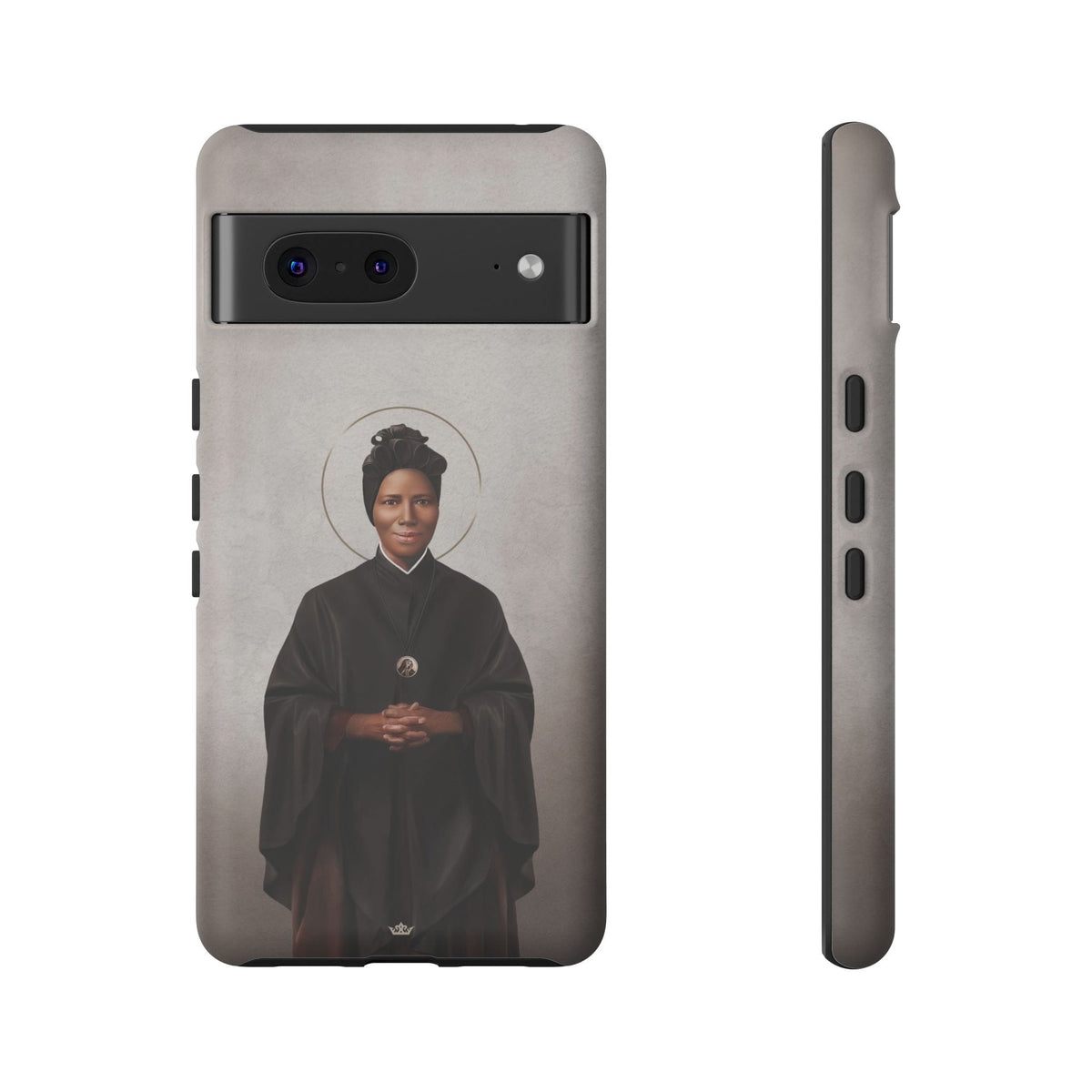 St. Josephine Bakhita Hard Phone Case (Light) Copyright VENXARA