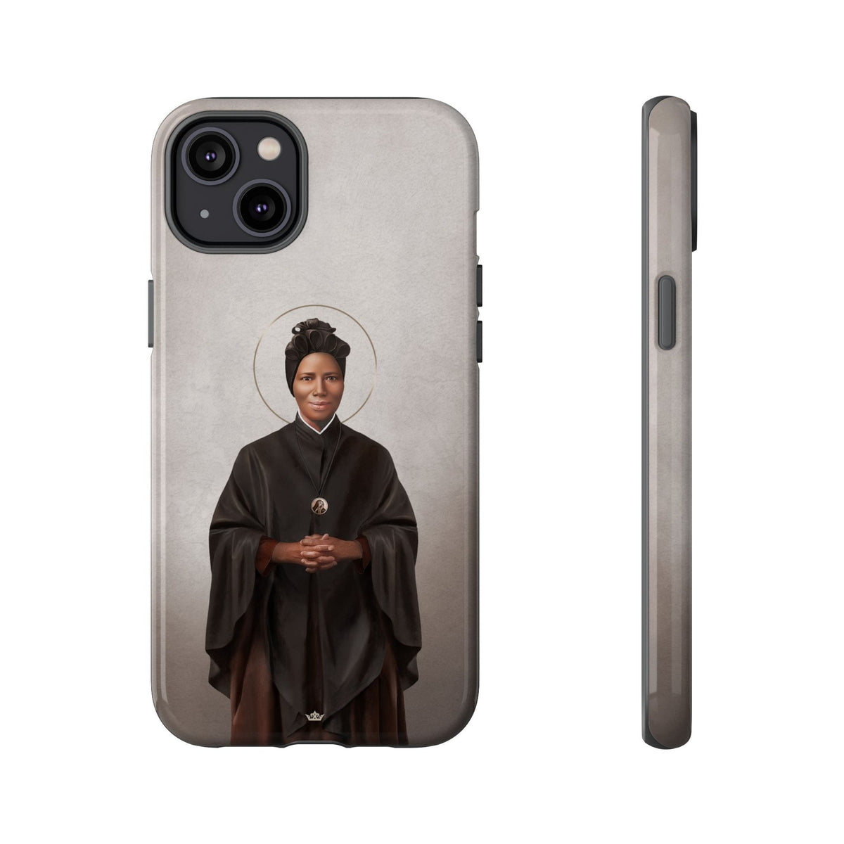 St. Josephine Bakhita Hard Phone Case (Light) Copyright VENXARA