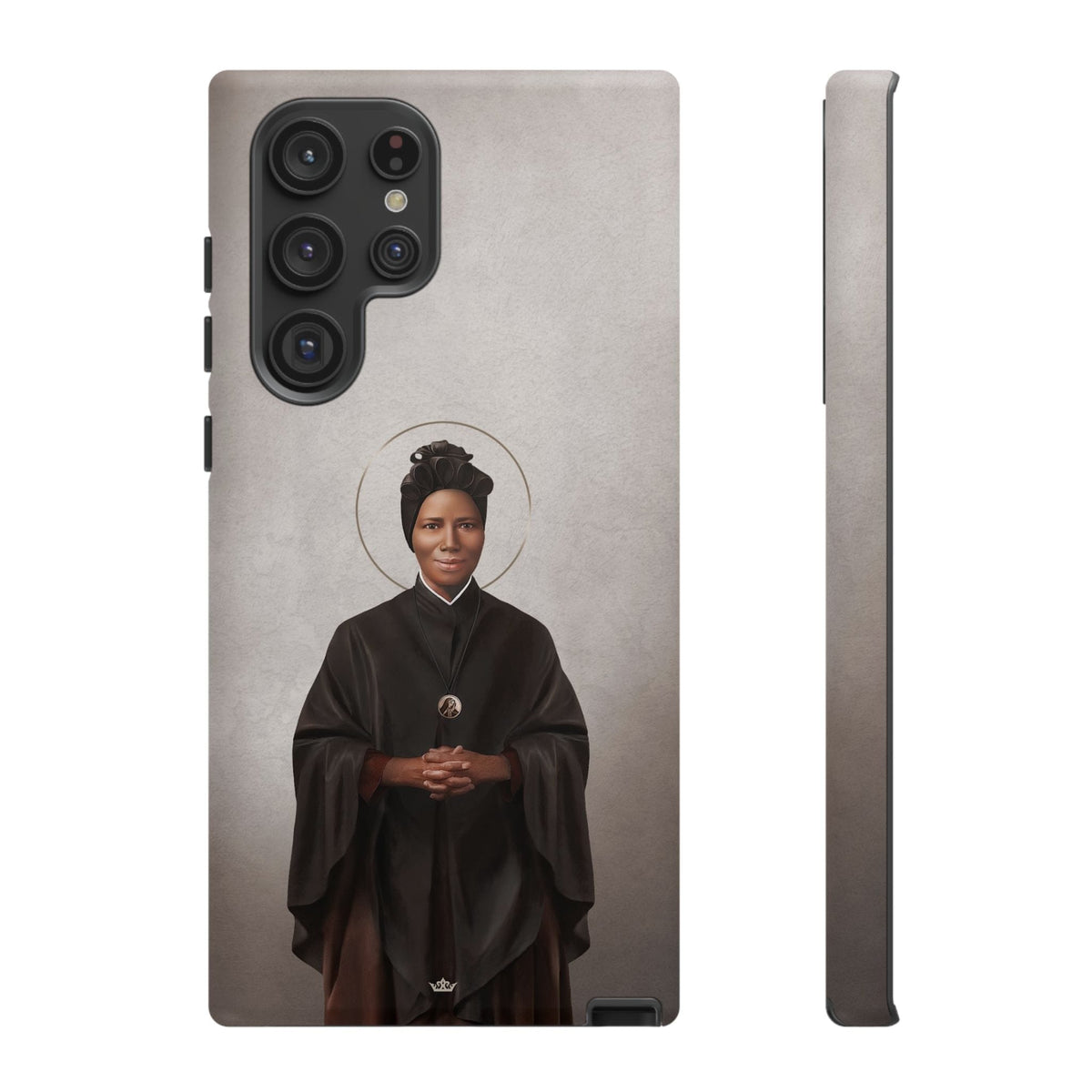 St. Josephine Bakhita Hard Phone Case (Light) Copyright VENXARA