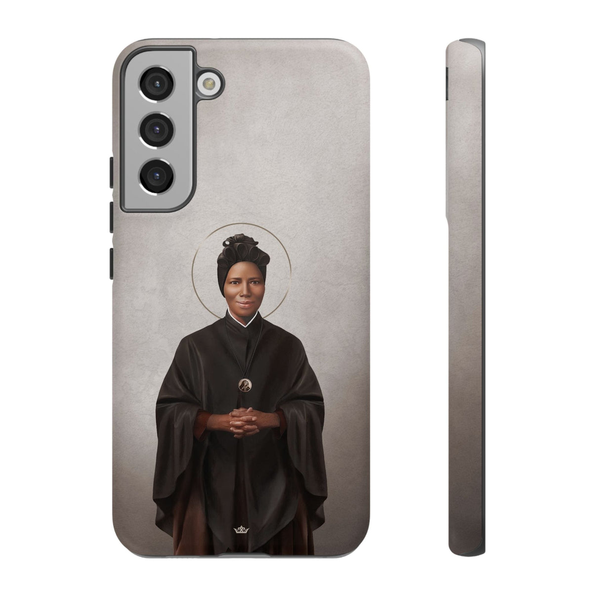 St. Josephine Bakhita Hard Phone Case (Light) Copyright VENXARA