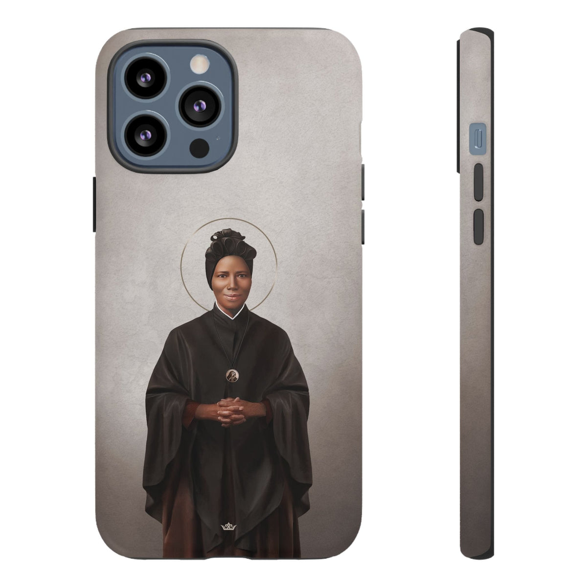 St. Josephine Bakhita Hard Phone Case (Light) Copyright VENXARA