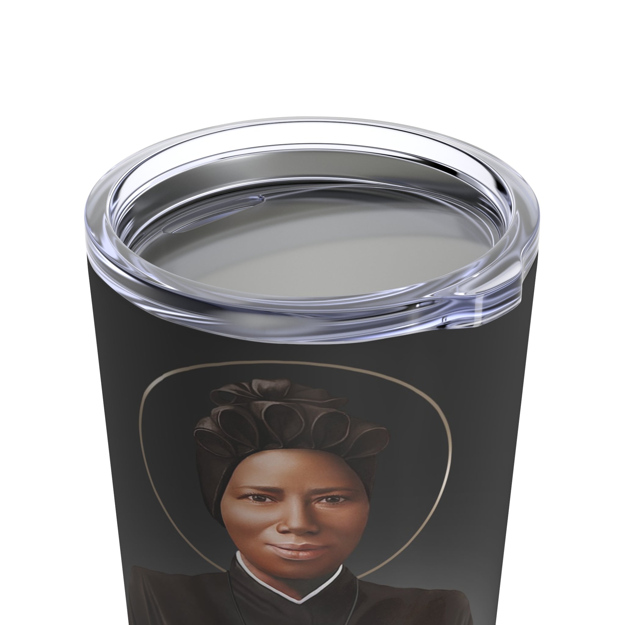St. Josephine Bakhita Lord's Prayer Tumbler 20 oz. (Ash) - VENXARA®