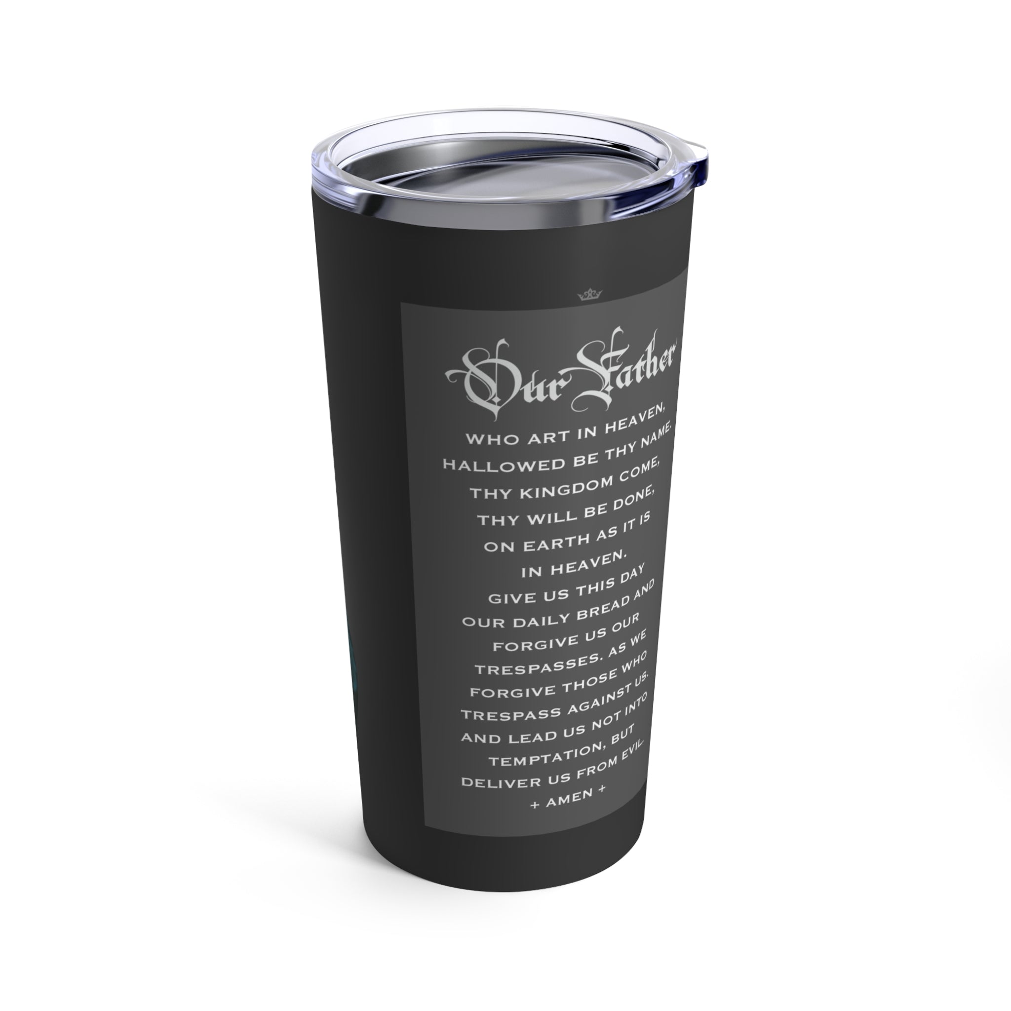 St. Jude Lord's Prayer Tumbler 20 oz. (Ash) - VENXARA®