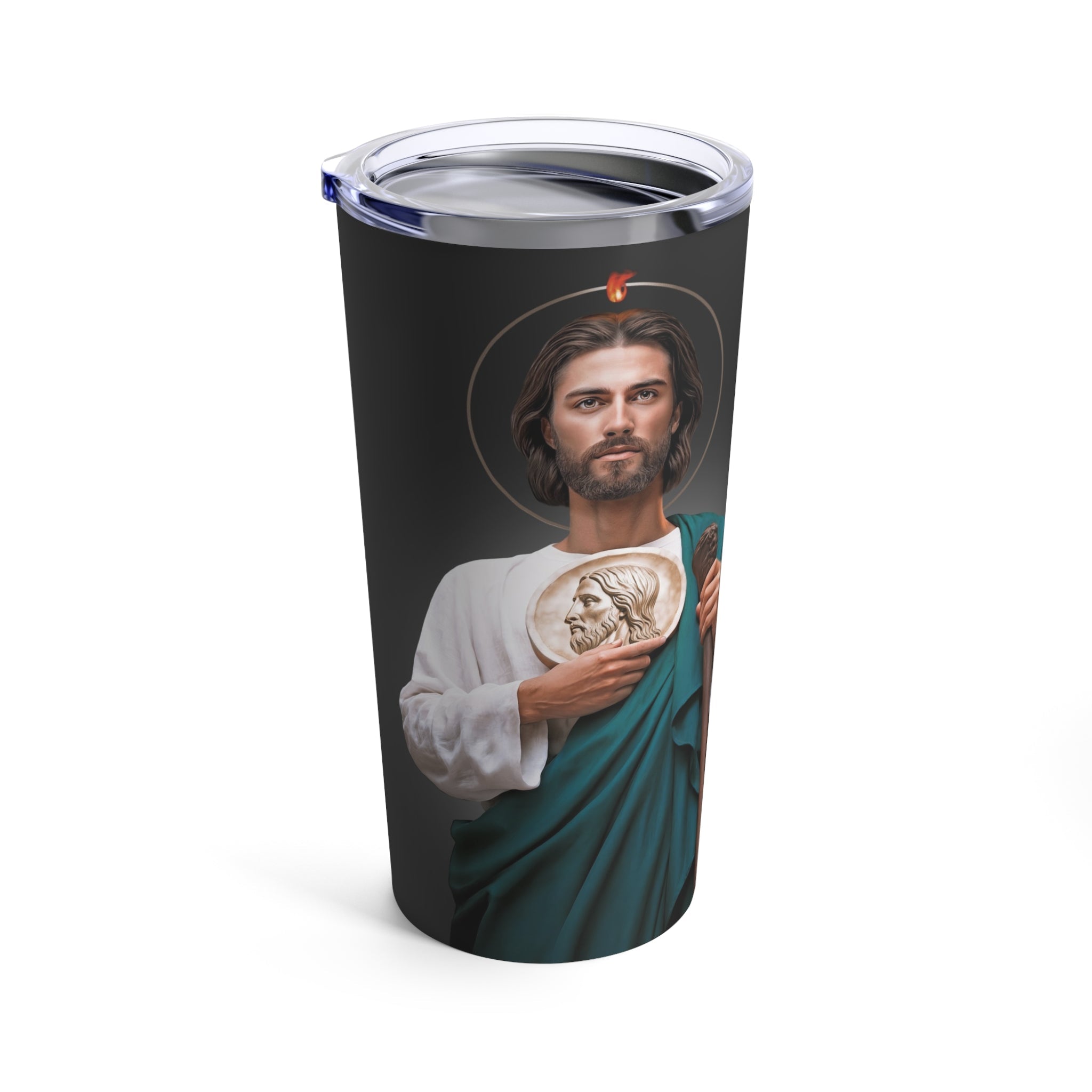 St. Jude Lord's Prayer Tumbler 20 oz. (Ash) - VENXARA®
