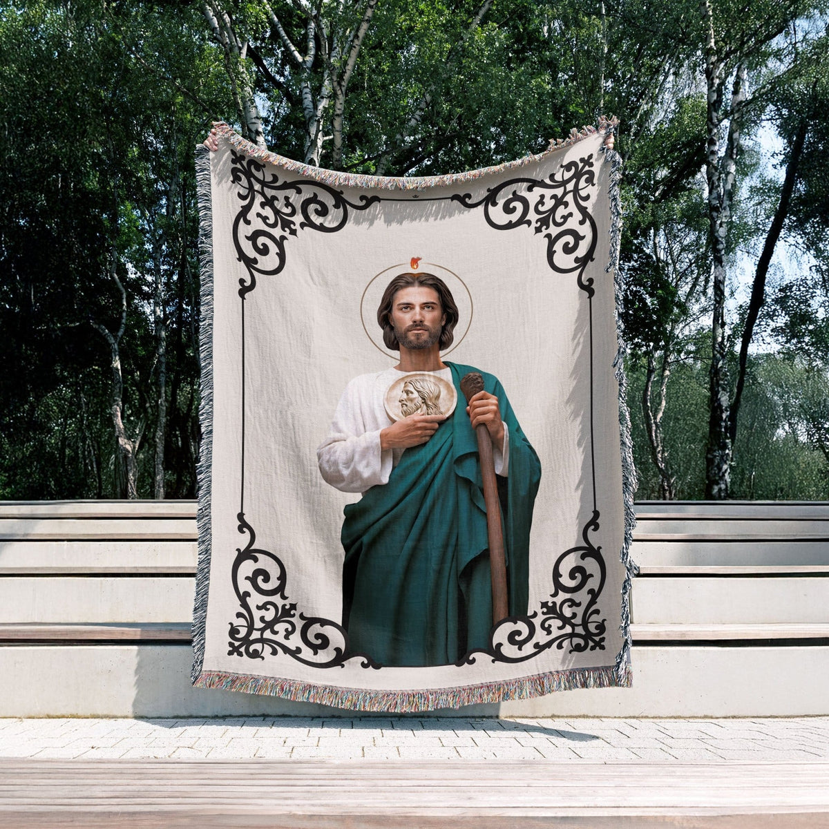 St. Jude Woven Blanket Copyright VENXARA