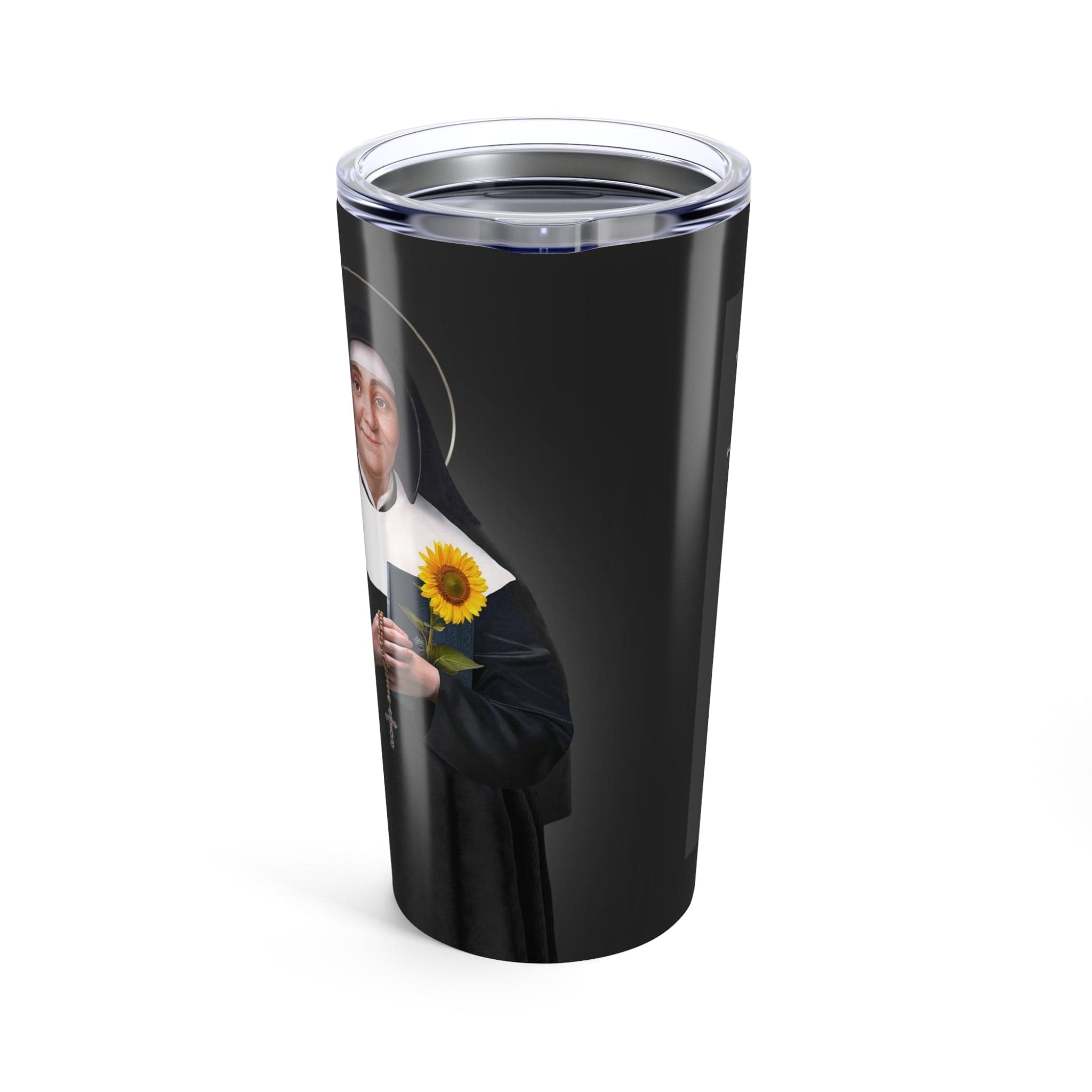 St. Julie Billiart Lord's Prayer Tumbler (Ash 20 oz) Copyright VENXARA