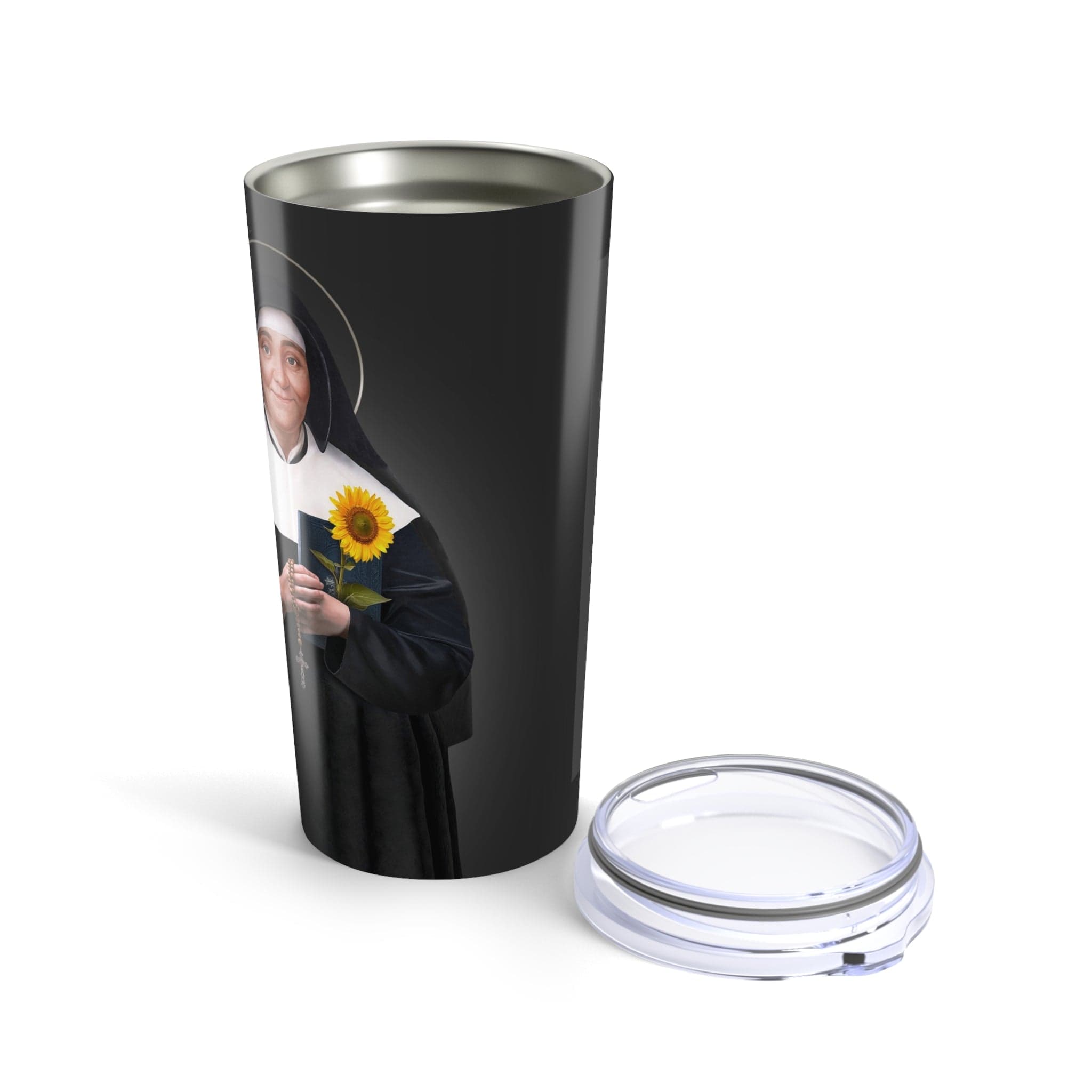 St. Julie Billiart Lord's Prayer Tumbler (Ash 20 oz) Copyright VENXARA