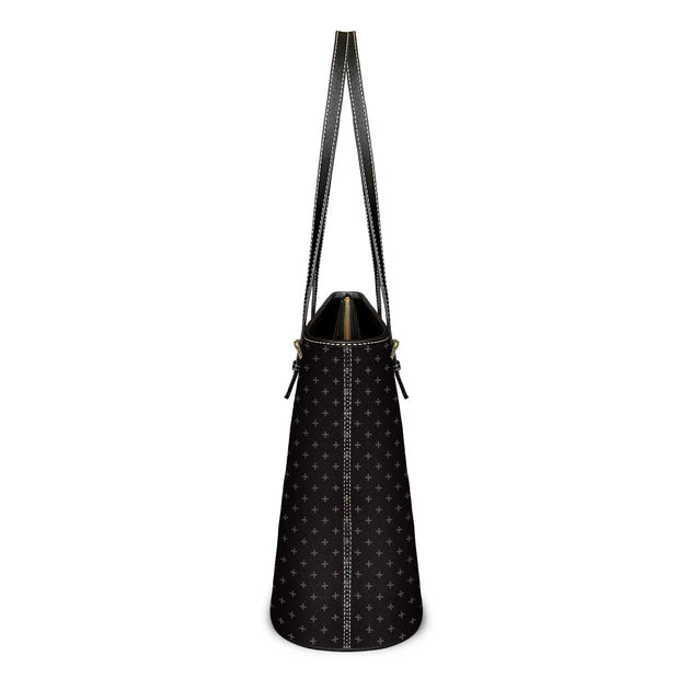 St. Julie Billiart Medallion Crosses Tote Bag (Black)