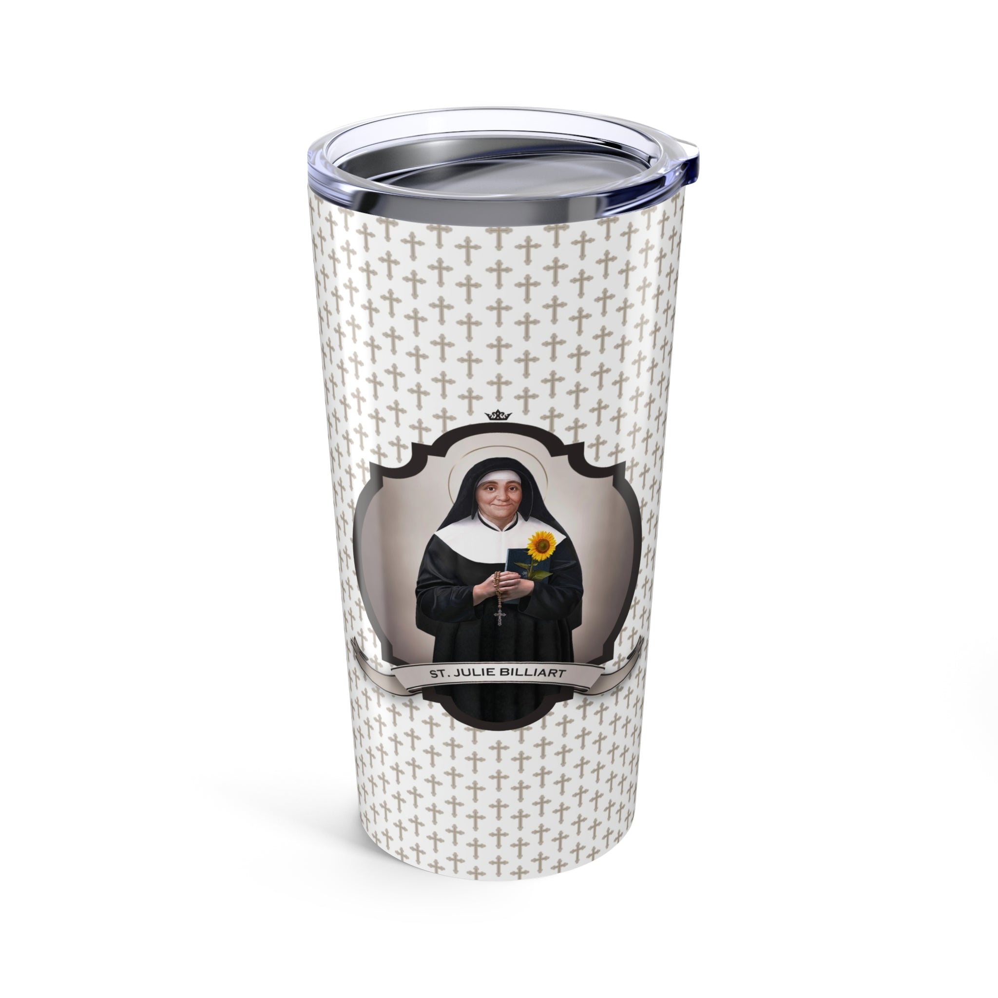 St. Julie Billiart Tumbler (Crosses 20 oz) - VENXARA