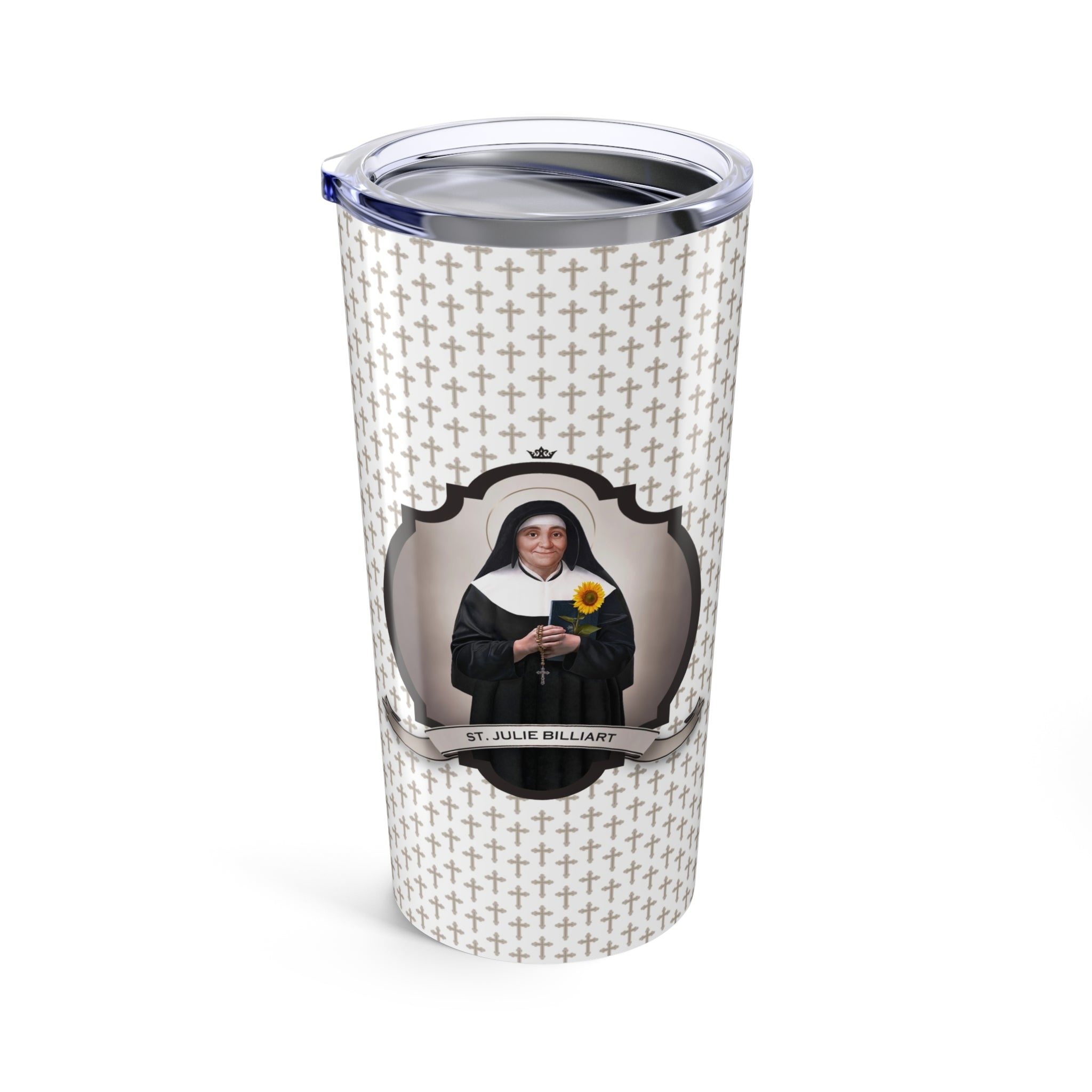 St. Julie Billiart Tumbler (Crosses 20 oz) - VENXARA