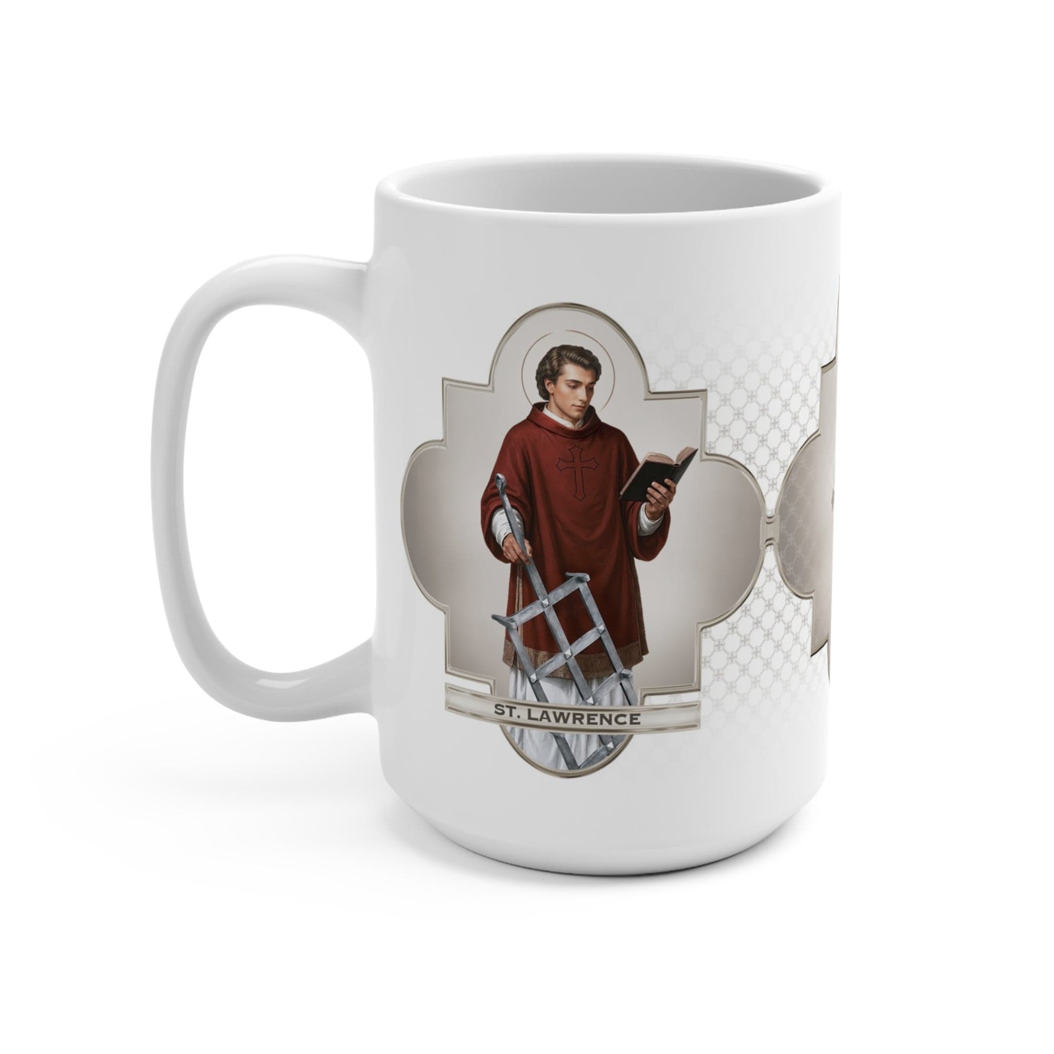 St. Lawrence Ceramic Mug (White 15 oz) Copyright VENXARA