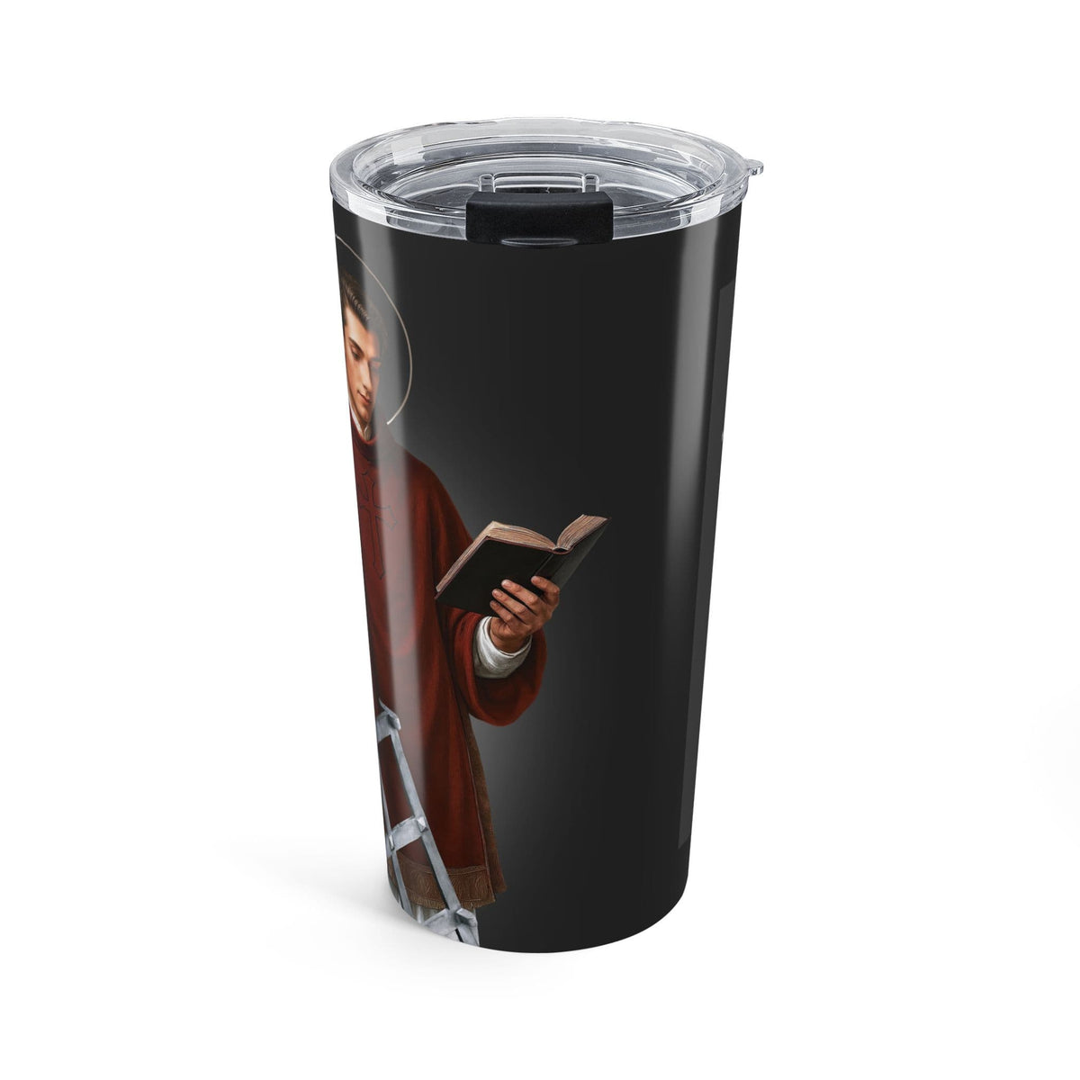 St. Lawrence Lord's Prayer Tumbler (Ash 20 oz) Copyright VENXARA