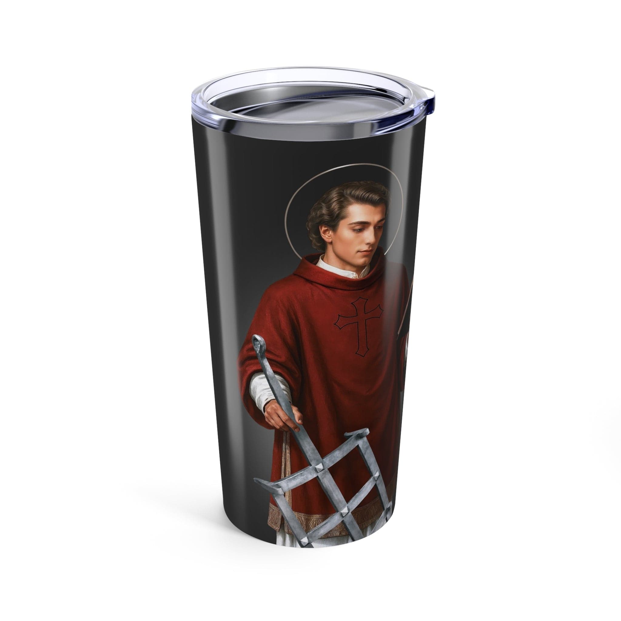 St. Lawrence Lord's Prayer Tumbler (Ash 20 oz) Copyright VENXARA