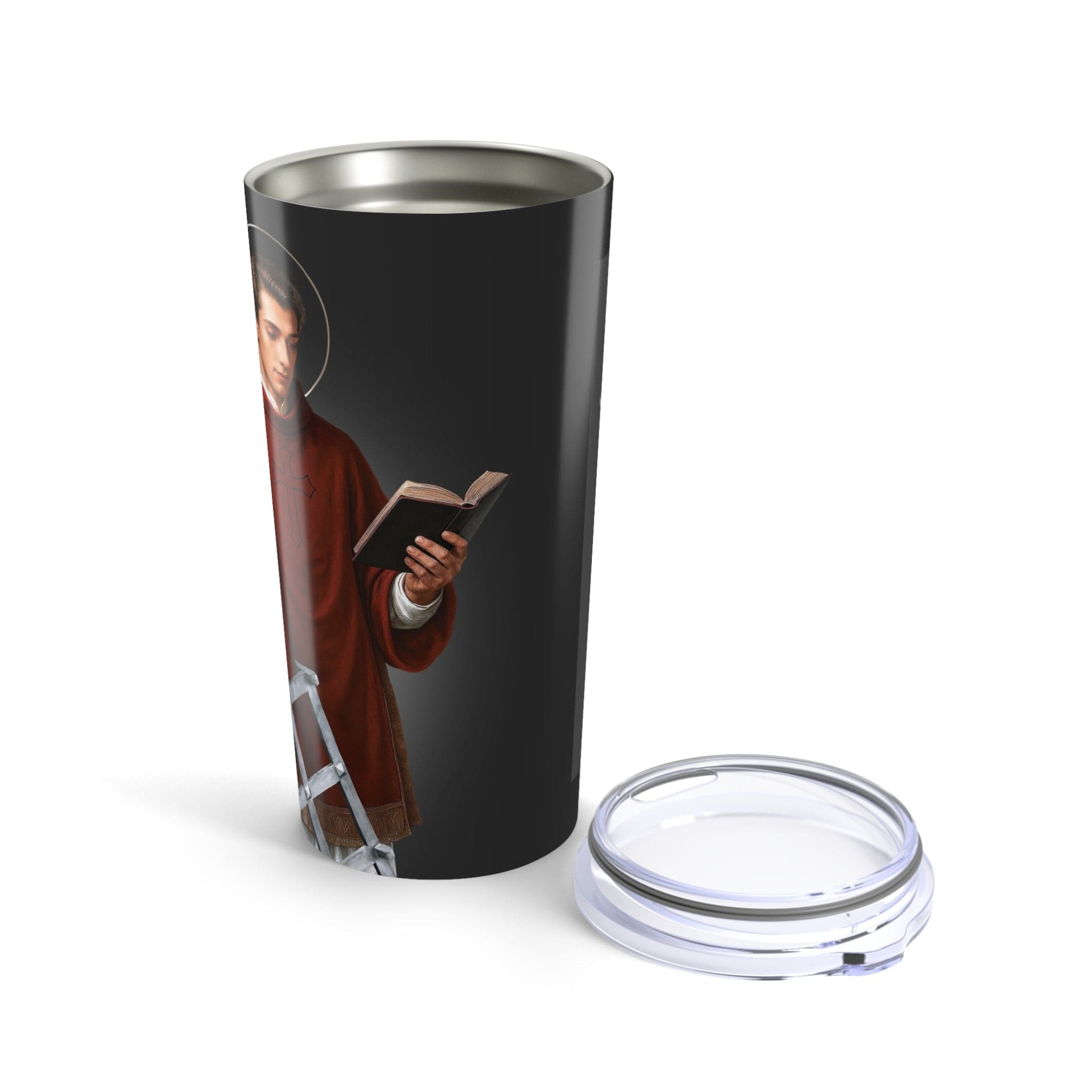 St. Lawrence Lord's Prayer Tumbler (Ash 20 oz) Copyright VENXARA