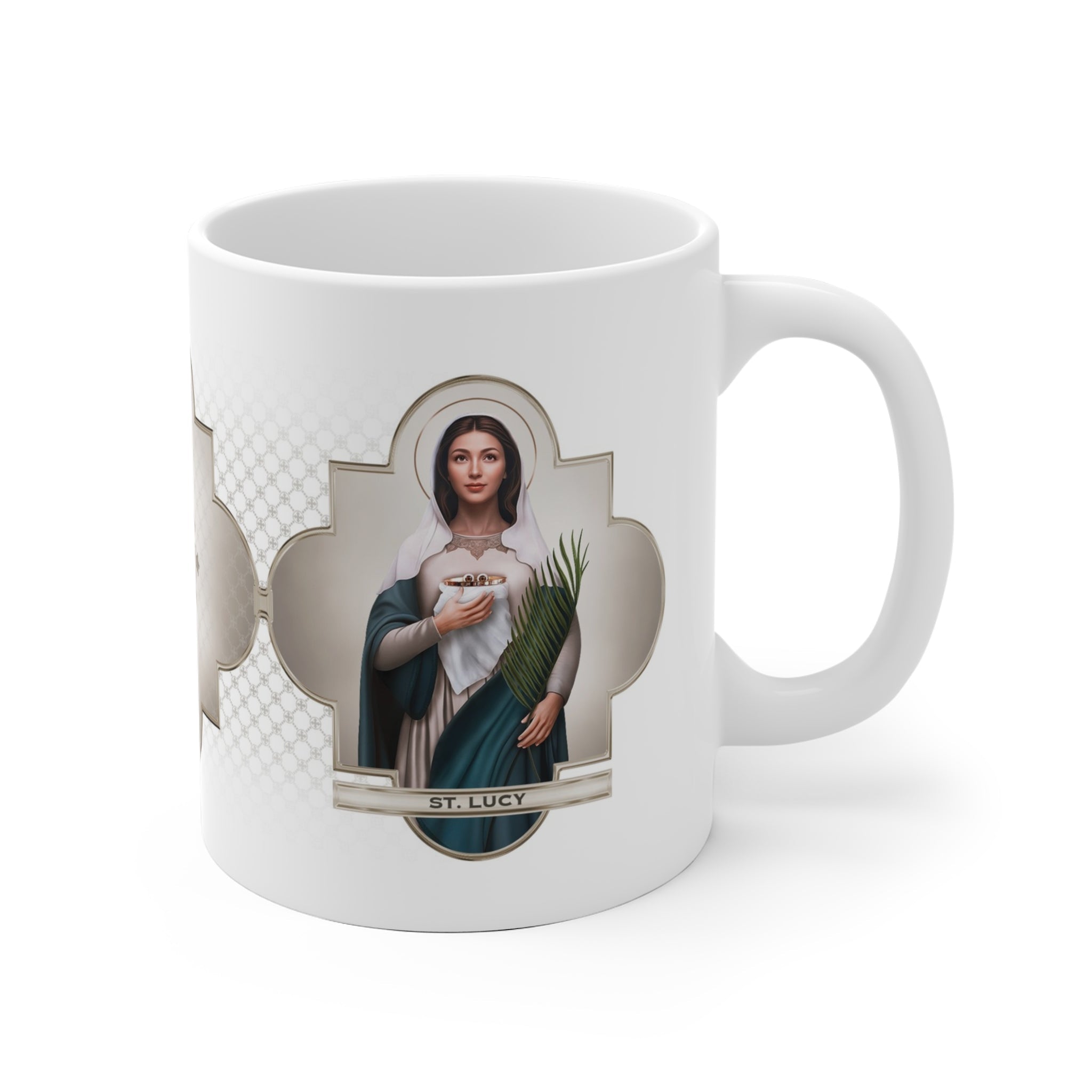 St. Lucy Ceramic Mug - VENXARA®