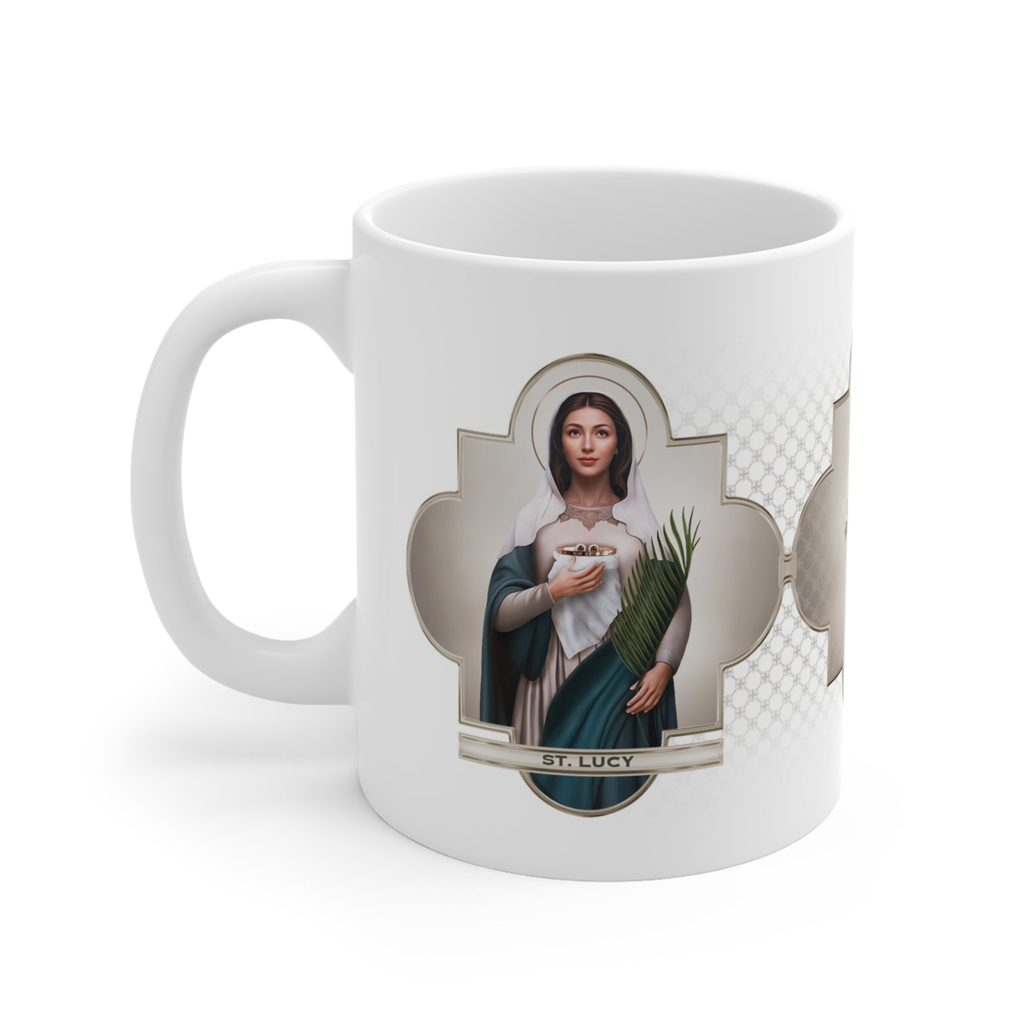 St. Lucy Ceramic Mug - VENXARA®