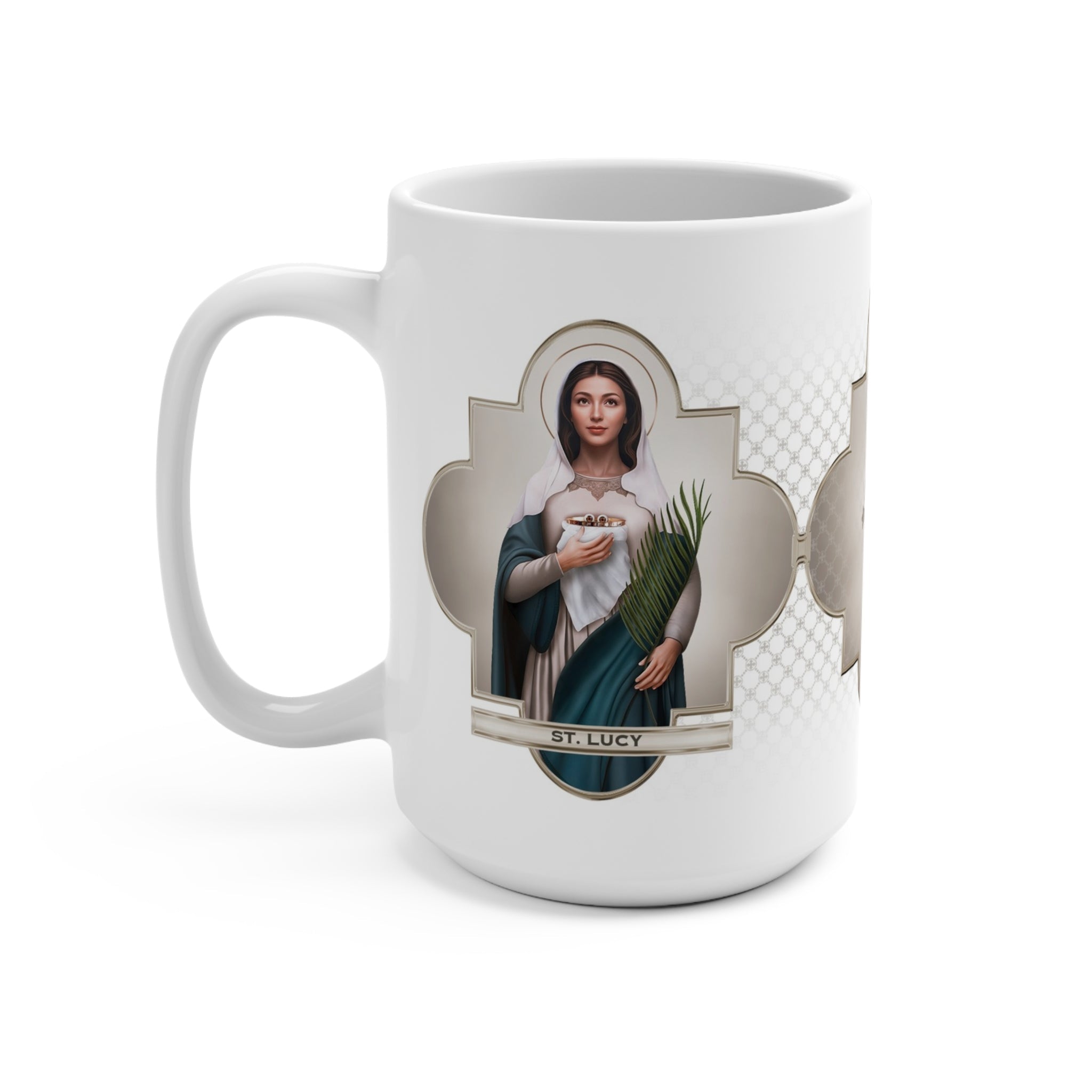 St. Lucy Ceramic Mug - VENXARA®