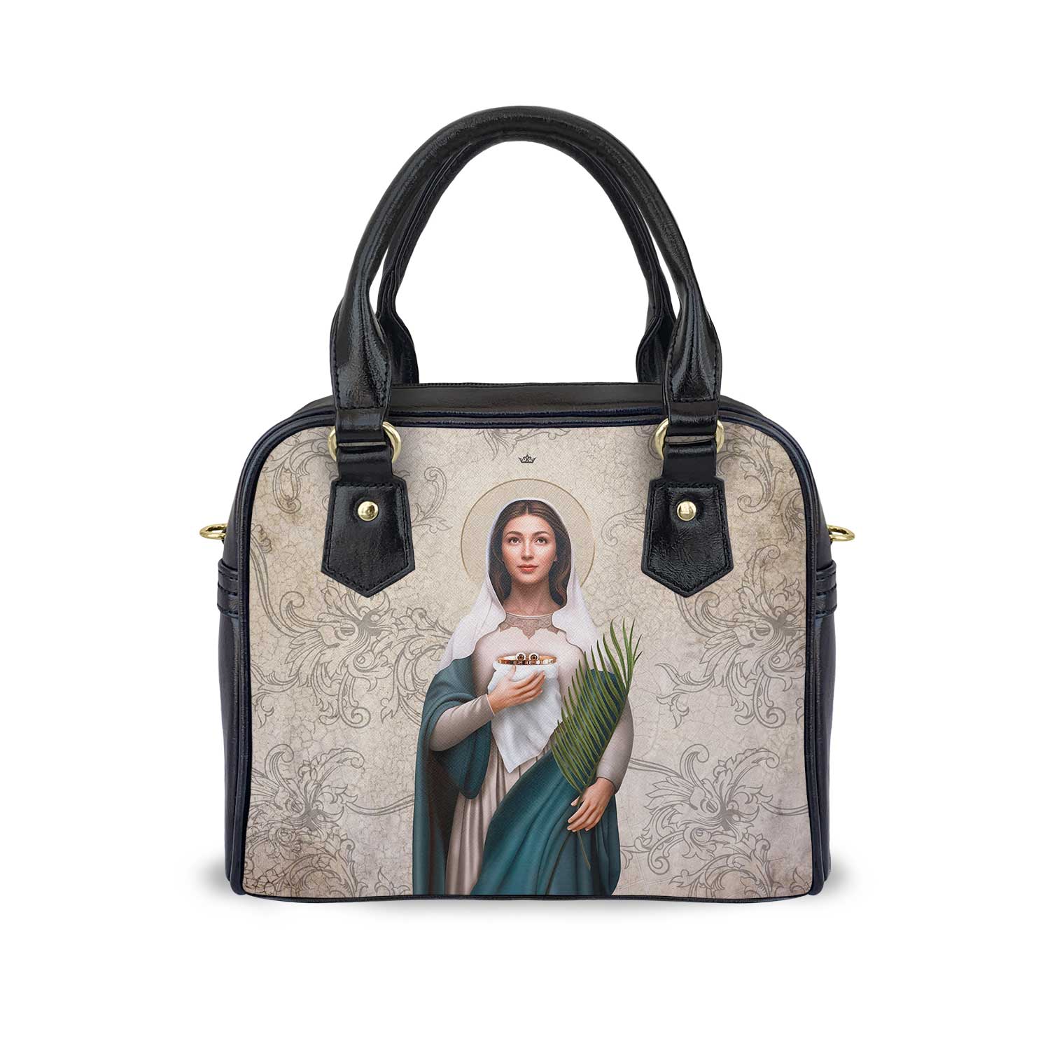 St. Lucy Handbag (Floral Patina) - VENXARA®