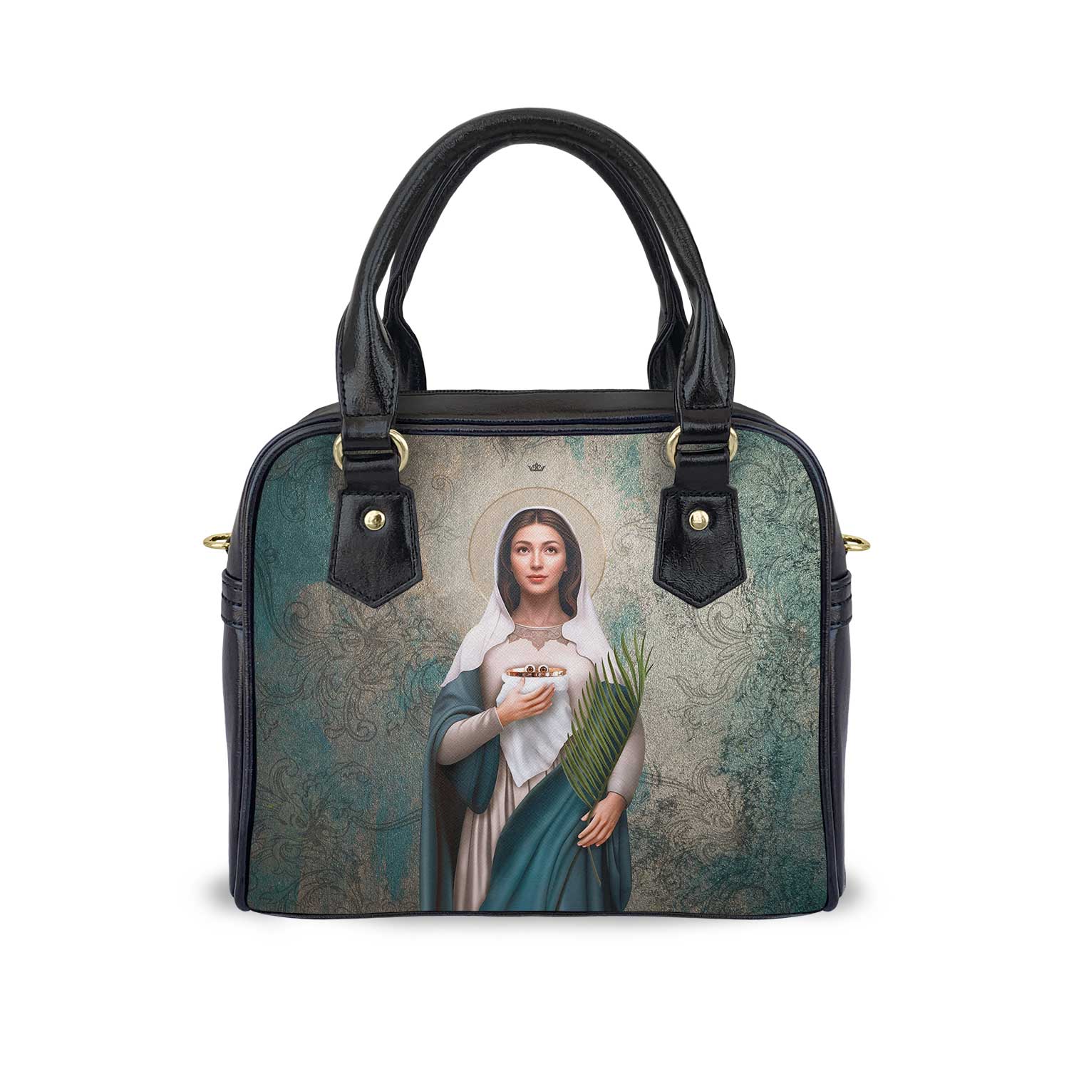 St. Lucy Handbag (Floral Patina) - VENXARA®