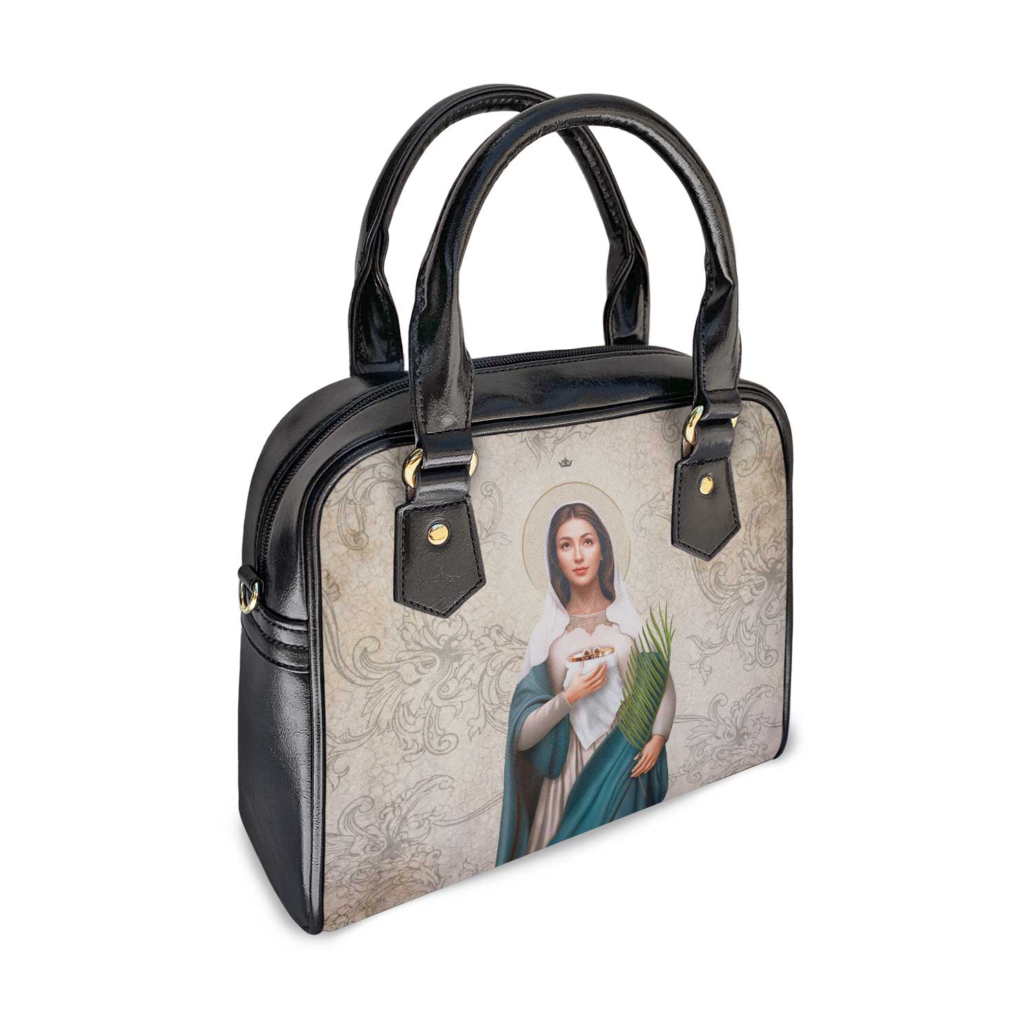 St. Lucy Handbag (Floral Patina) - VENXARA®