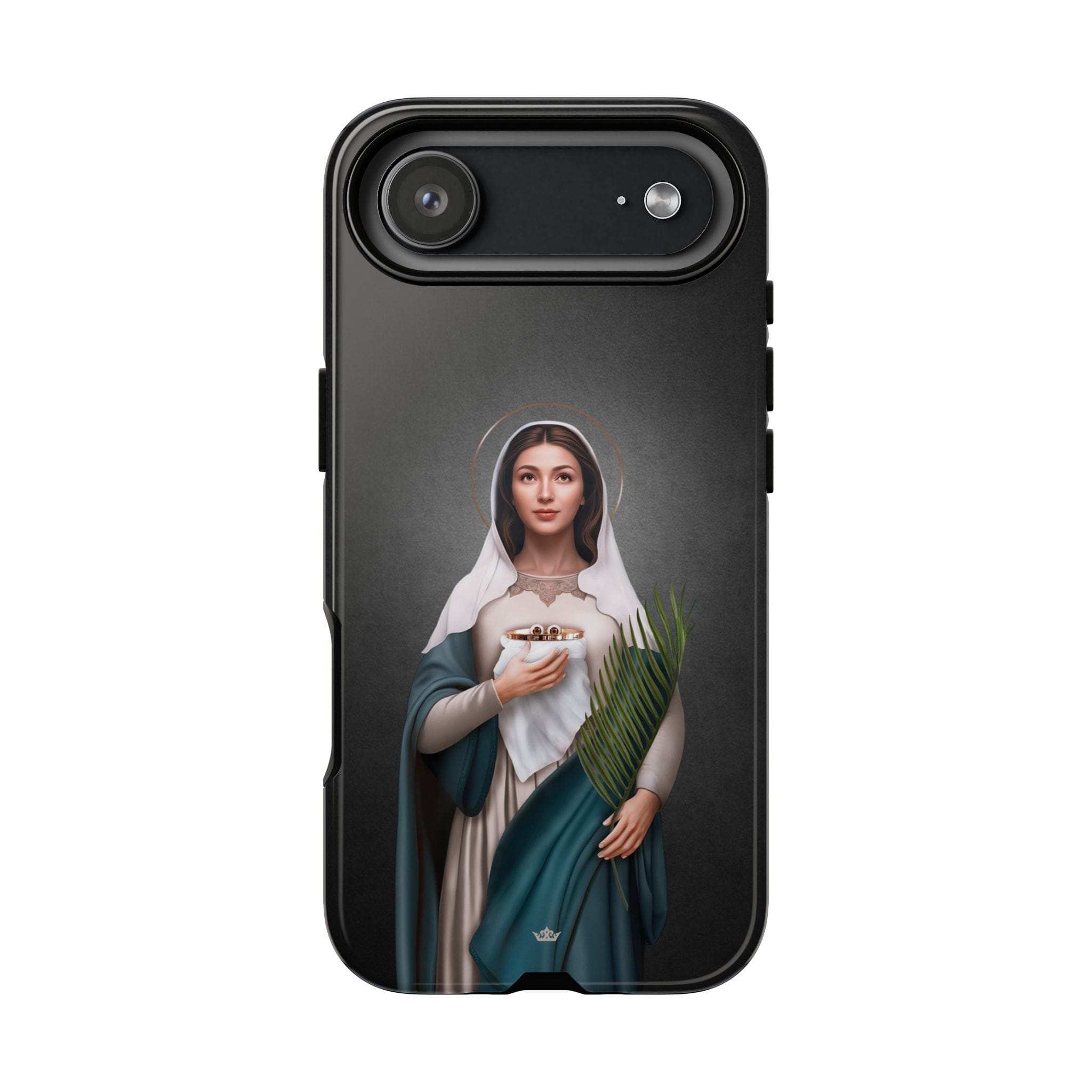 St. Lucy Hard Phone Case (Dark) Copyright VENXARA