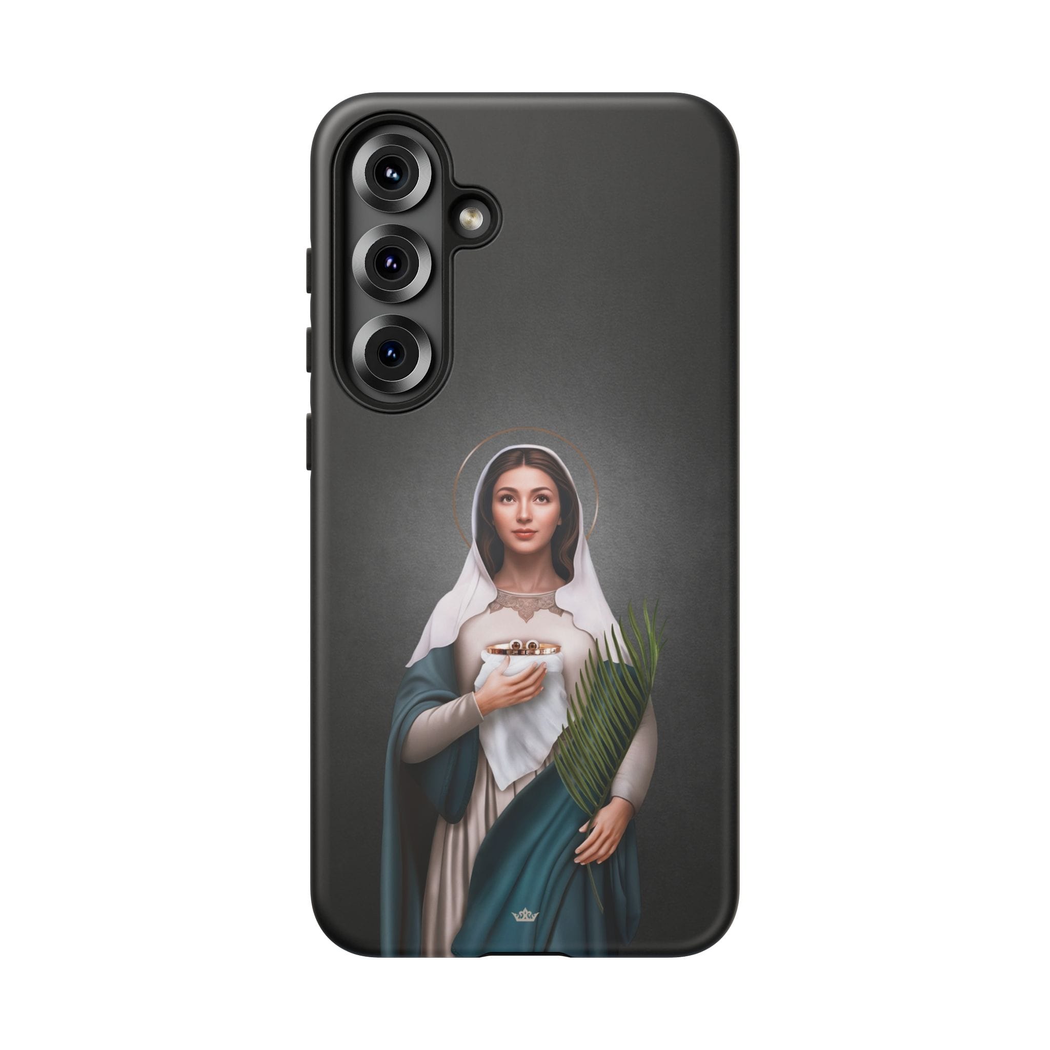 St. Lucy Hard Phone Case (Dark) Copyright VENXARA