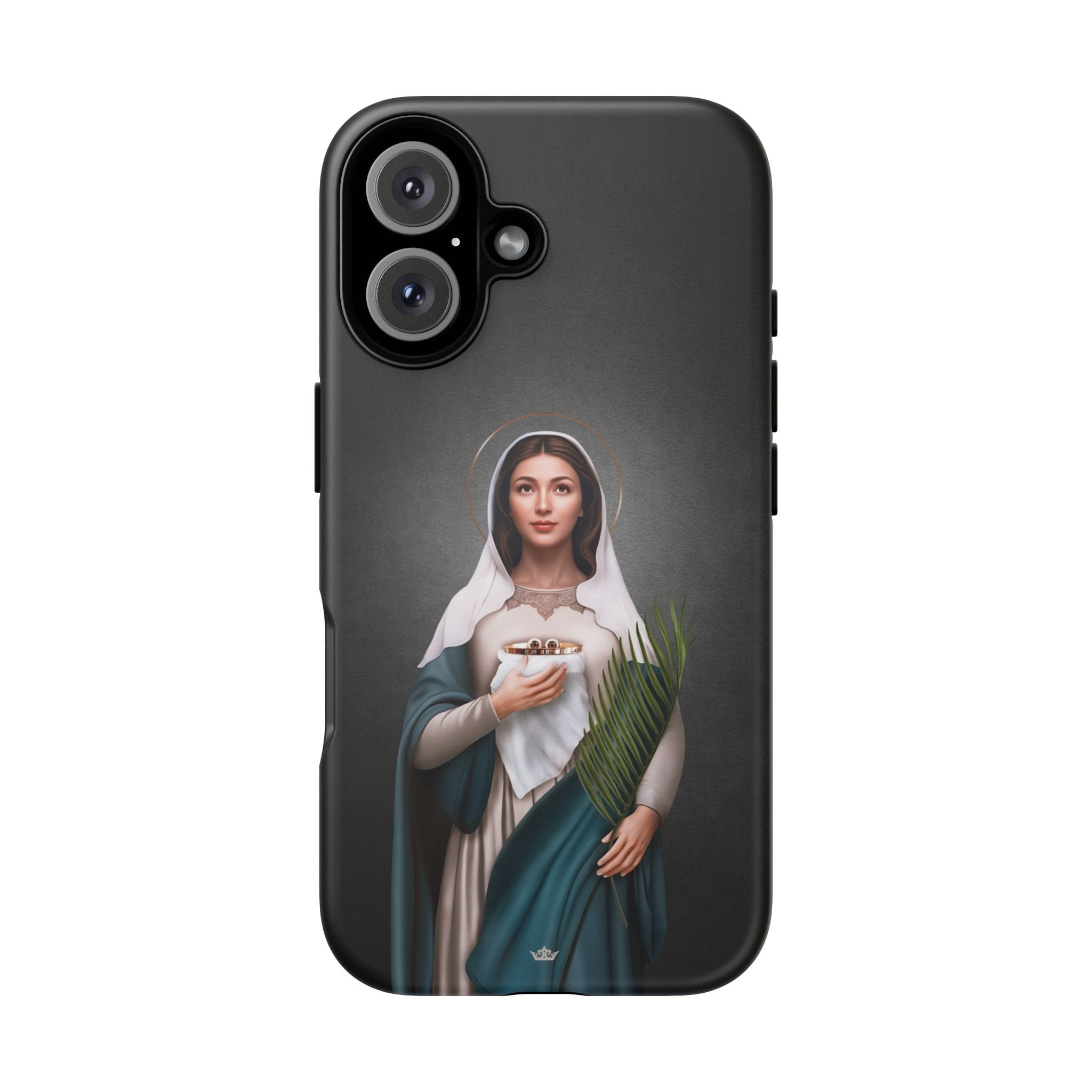 St. Lucy Hard Phone Case (Dark) Copyright VENXARA