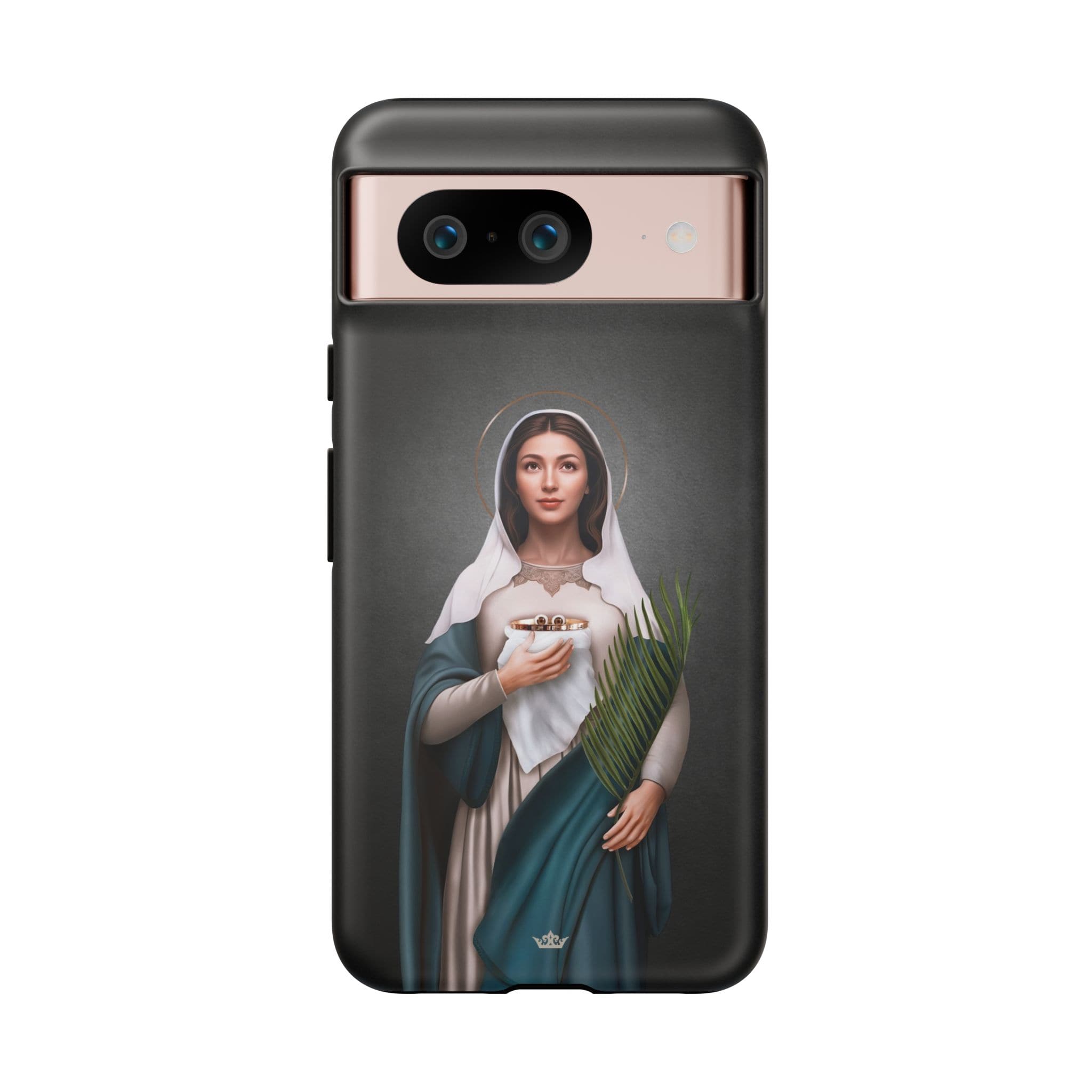 St. Lucy Hard Phone Case (Dark) Copyright VENXARA