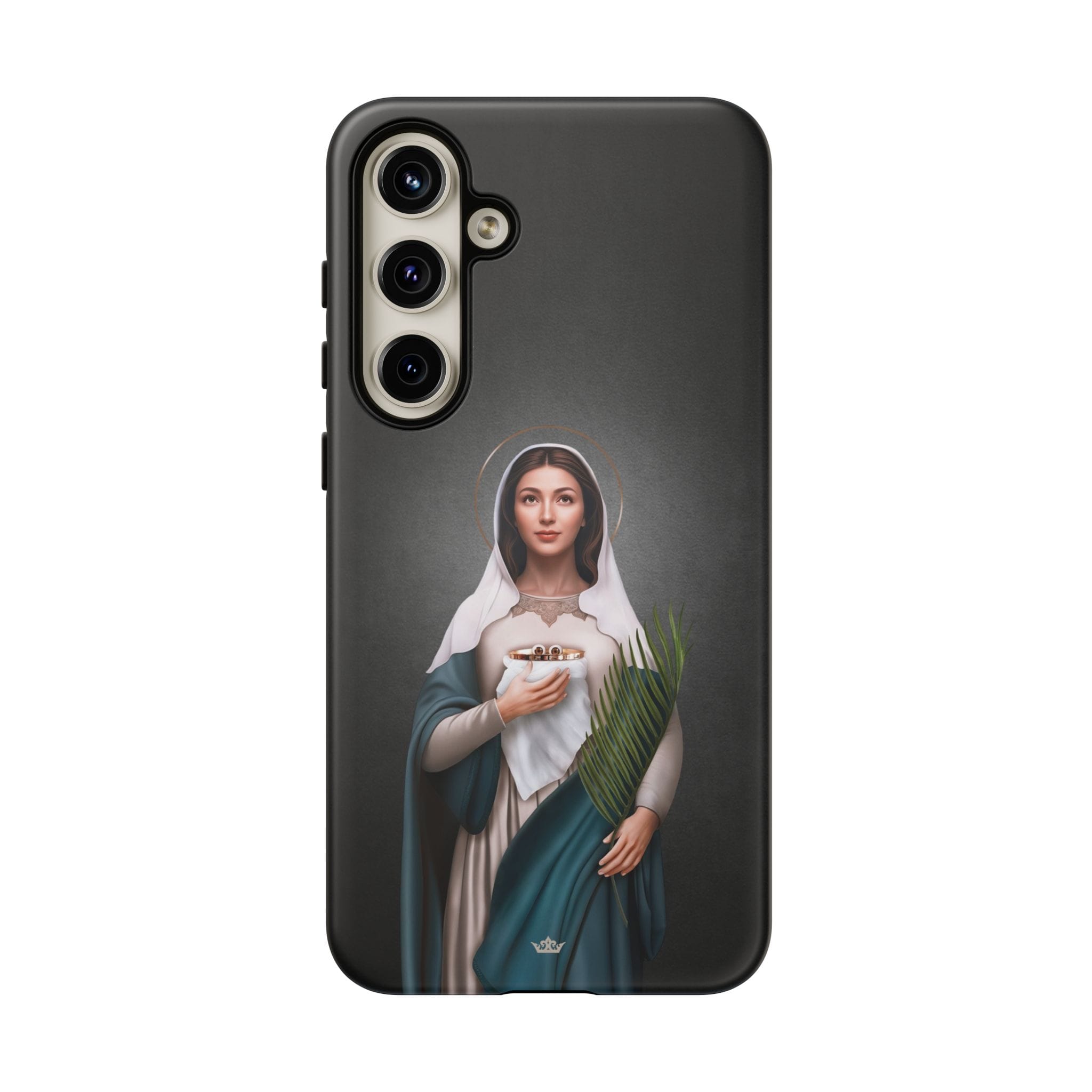 St. Lucy Hard Phone Case (Dark) Copyright VENXARA