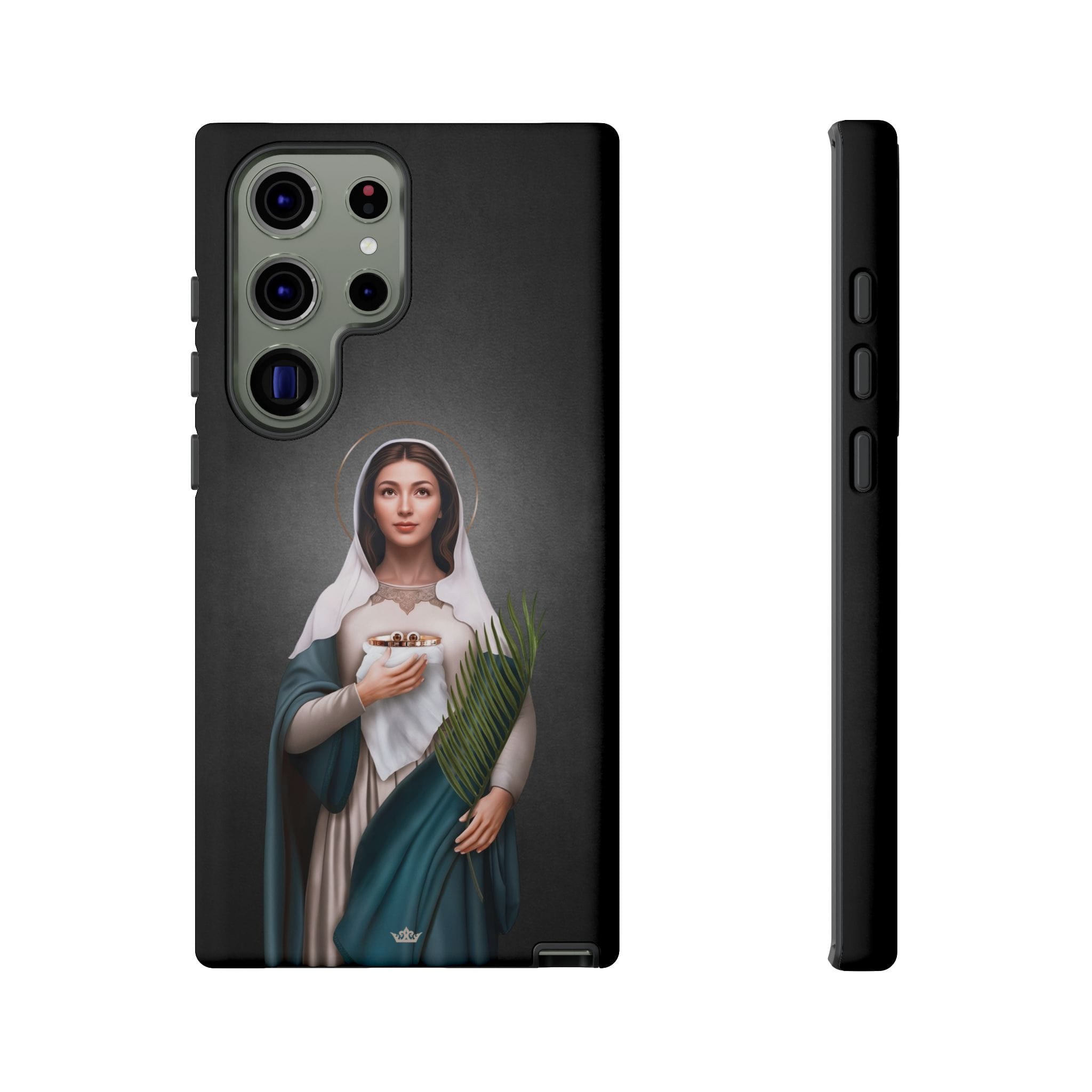 St. Lucy Hard Phone Case (Dark) Copyright VENXARA