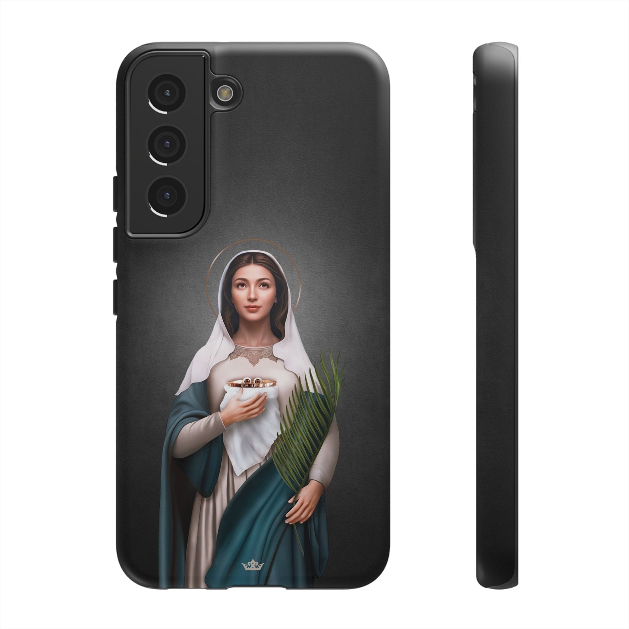St. Lucy Hard Phone Case (Dark) Copyright VENXARA