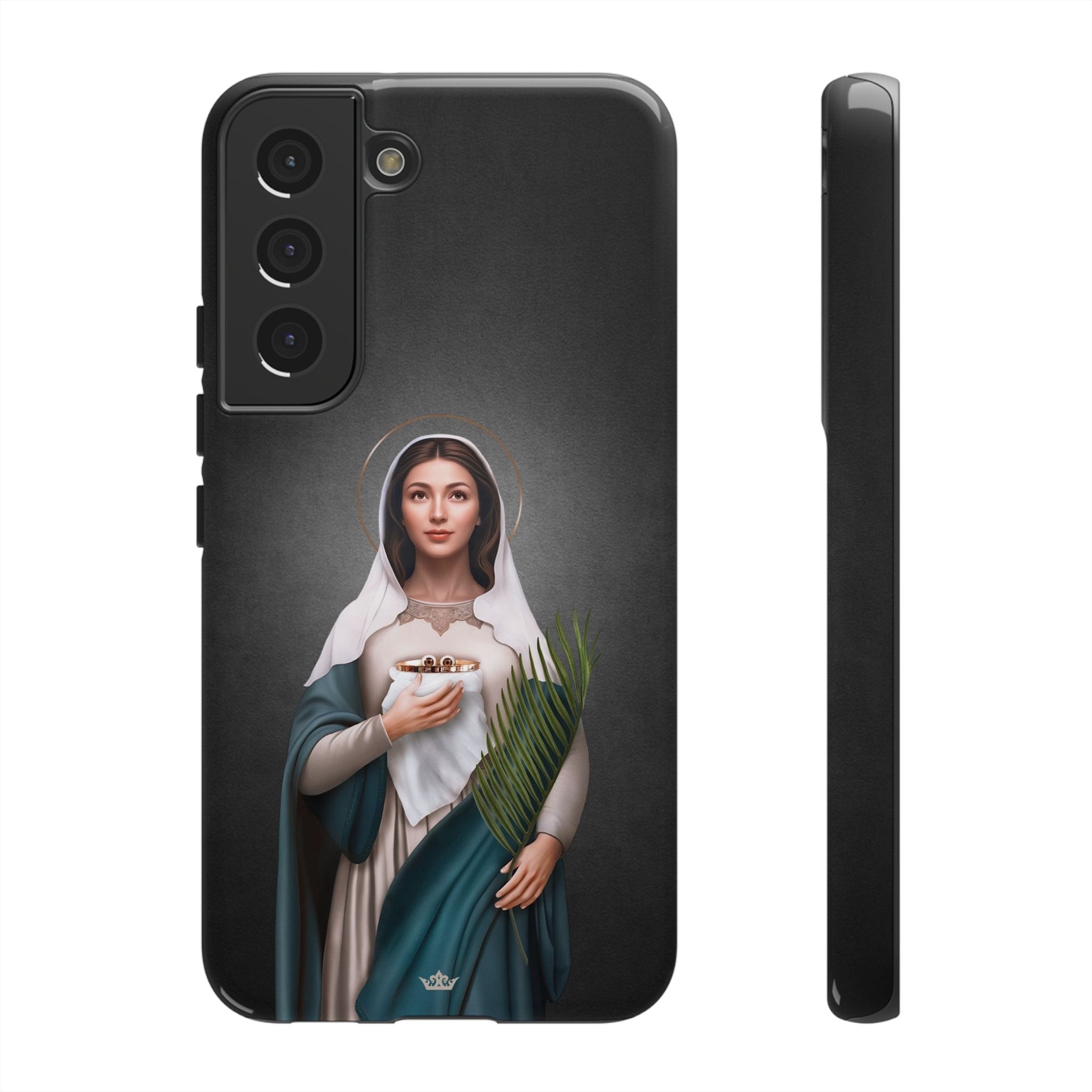 St. Lucy Hard Phone Case (Dark) Copyright VENXARA