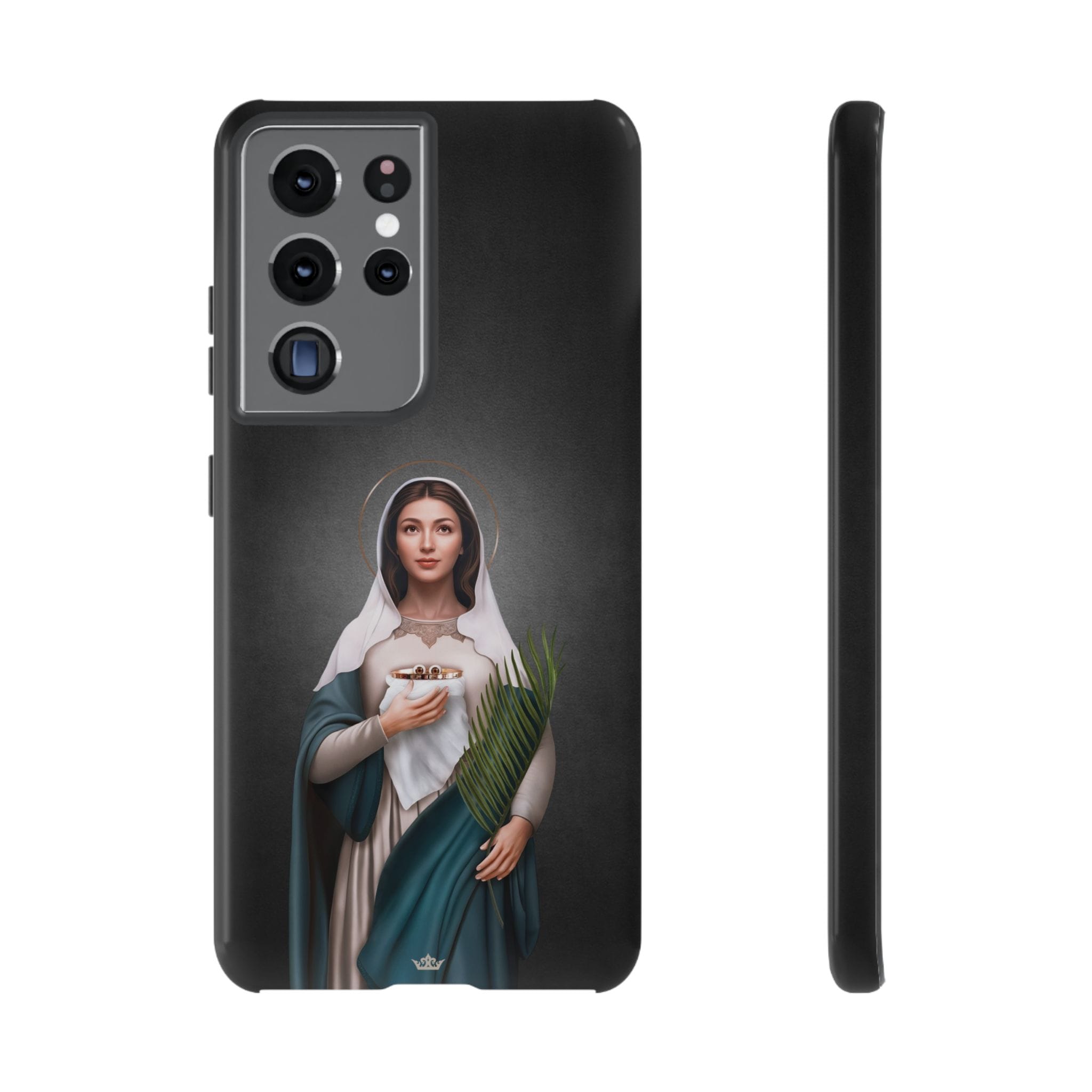 St. Lucy Hard Phone Case (Dark) Copyright VENXARA