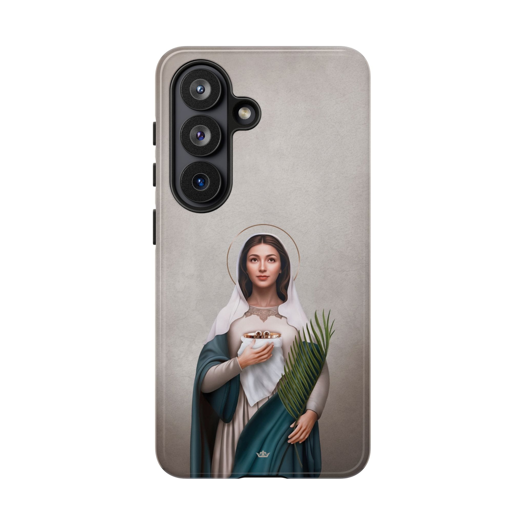 St. Lucy Hard Phone Case (Light) Copyright VENXARA
