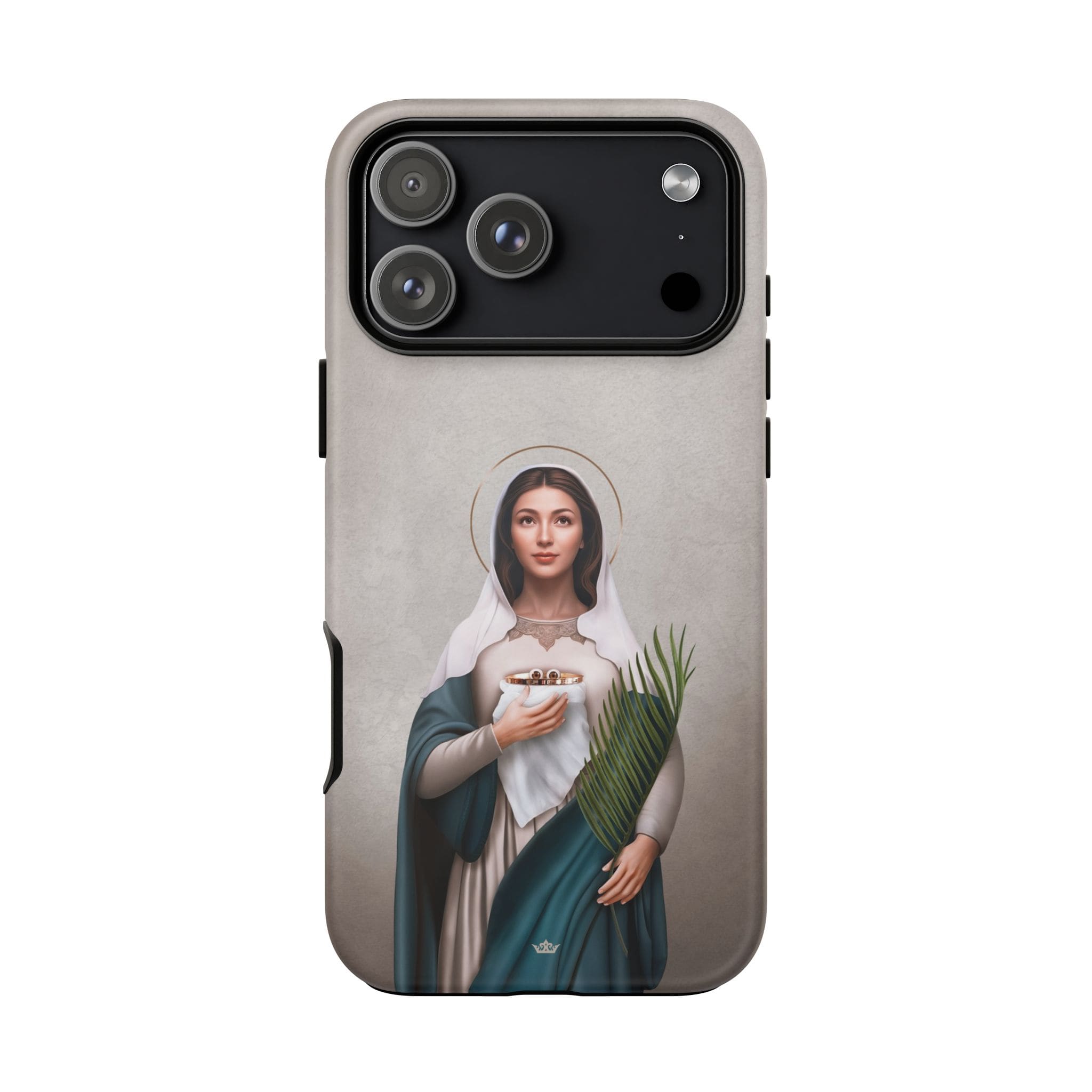 St. Lucy Hard Phone Case (Light) Copyright VENXARA
