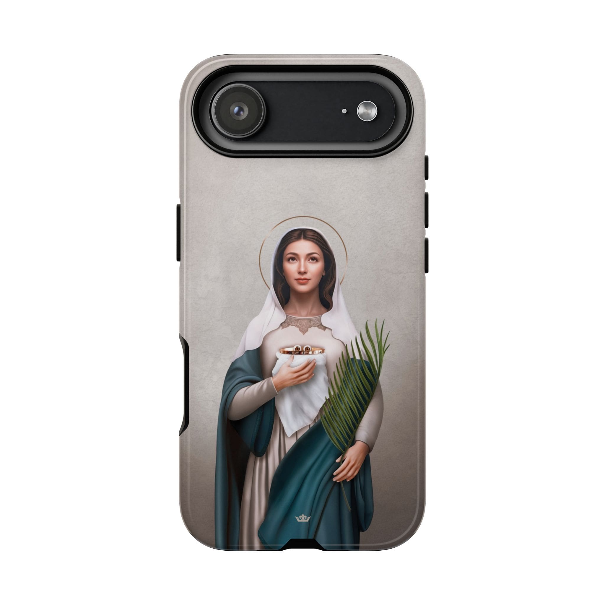 St. Lucy Hard Phone Case (Light) Copyright VENXARA