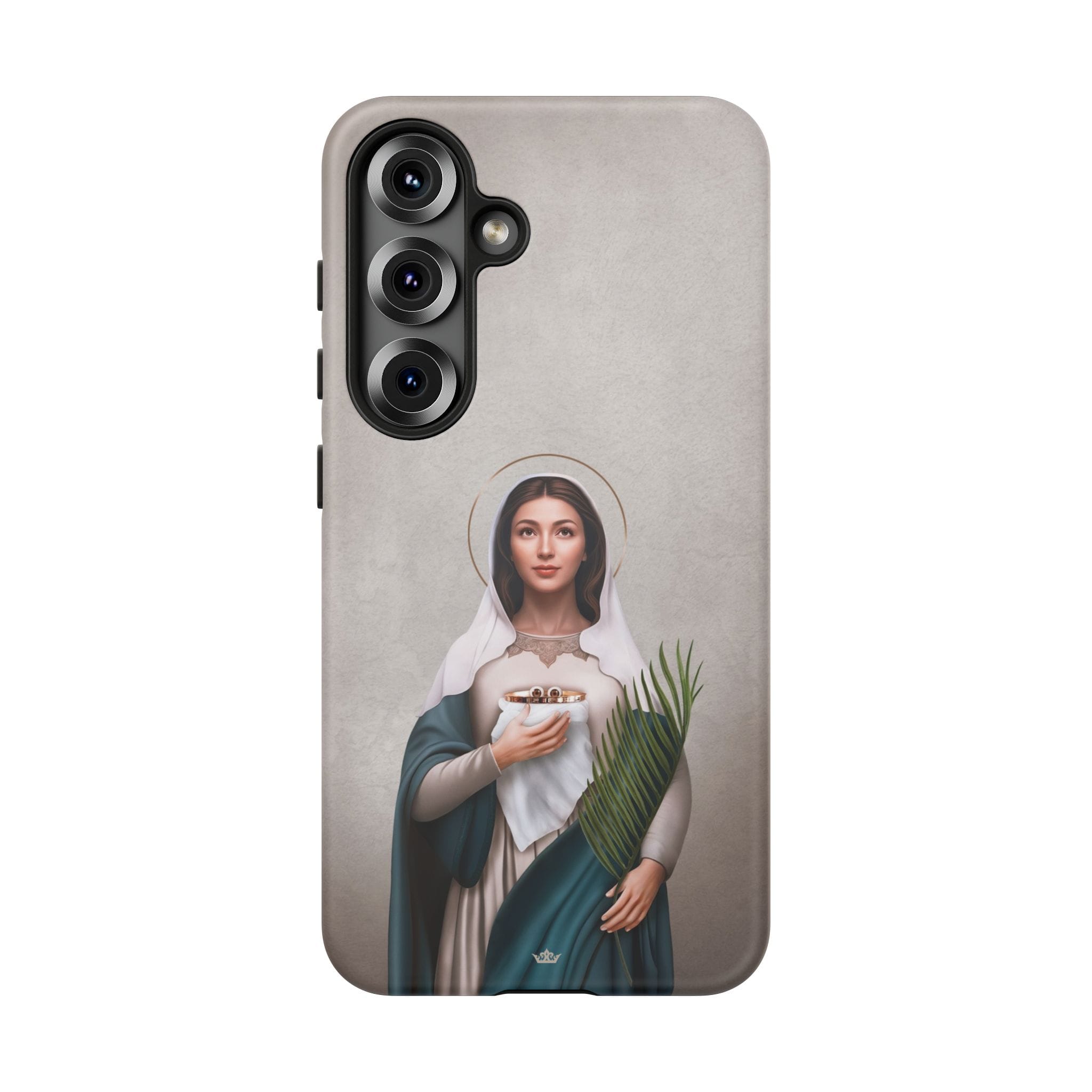 St. Lucy Hard Phone Case (Light) Copyright VENXARA