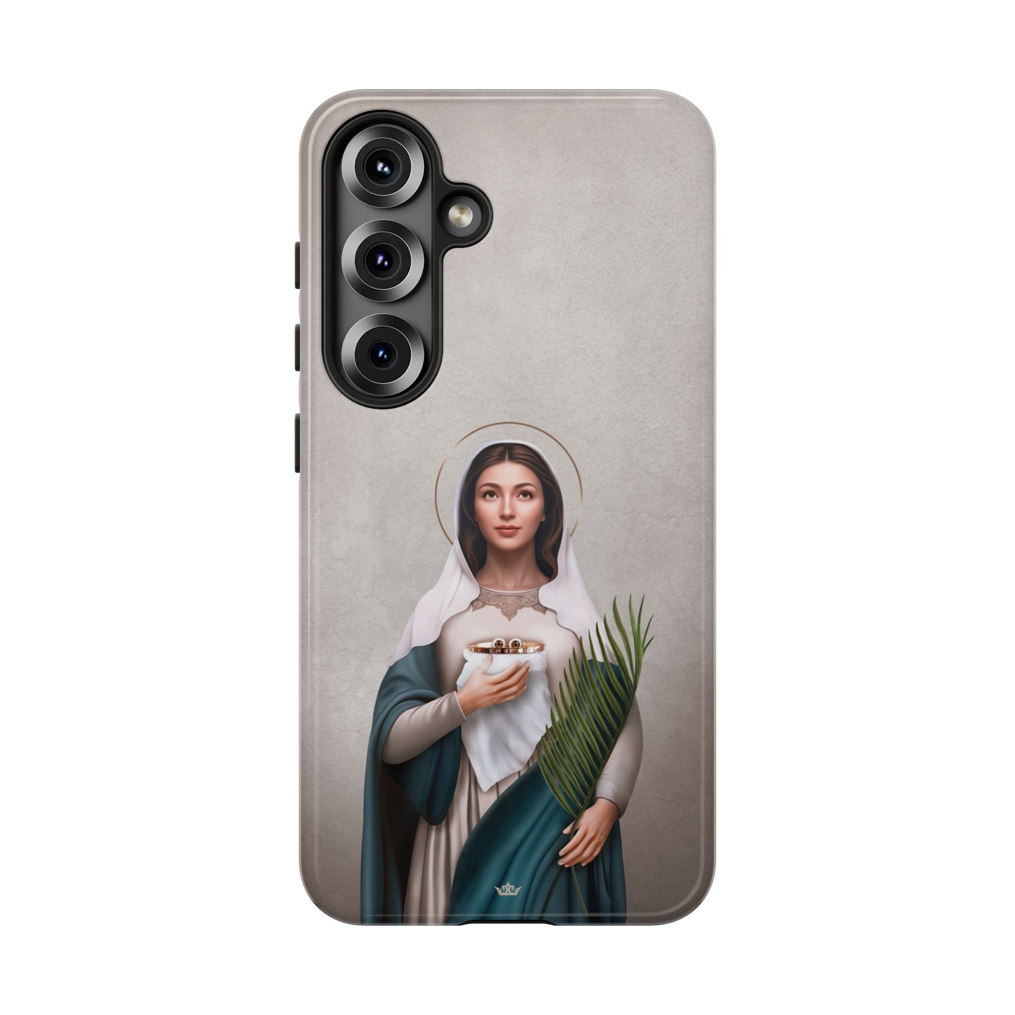St. Lucy Hard Phone Case (Light) Copyright VENXARA